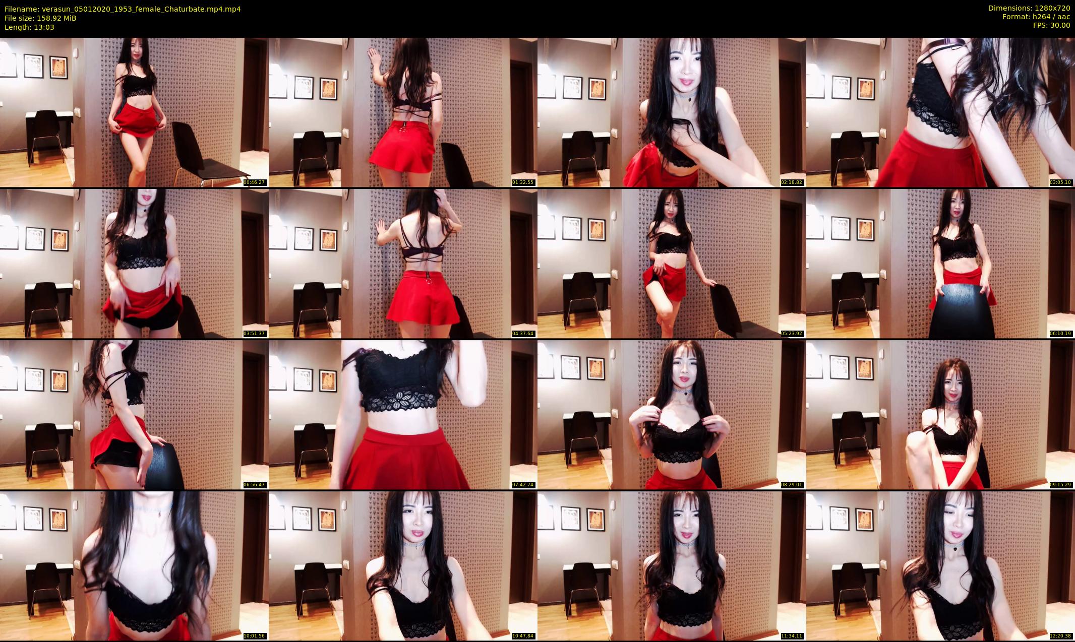 verasun — 14 minute Chaturbate female cam show recording, 720p, Jan 5, 2020