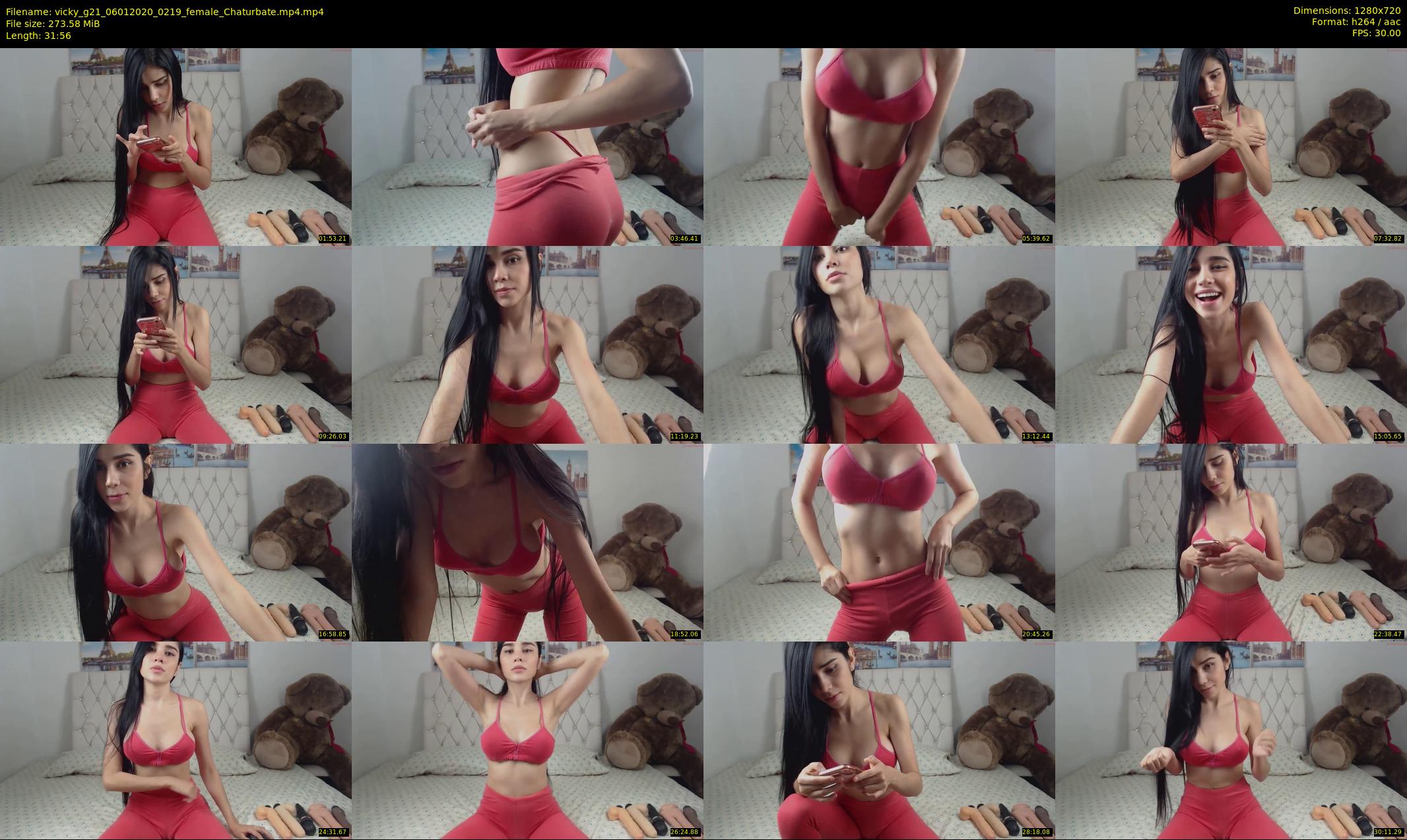 vicky_g21 — 32 minute Chaturbate female cam show recording, 720p, Jan 6, 2020