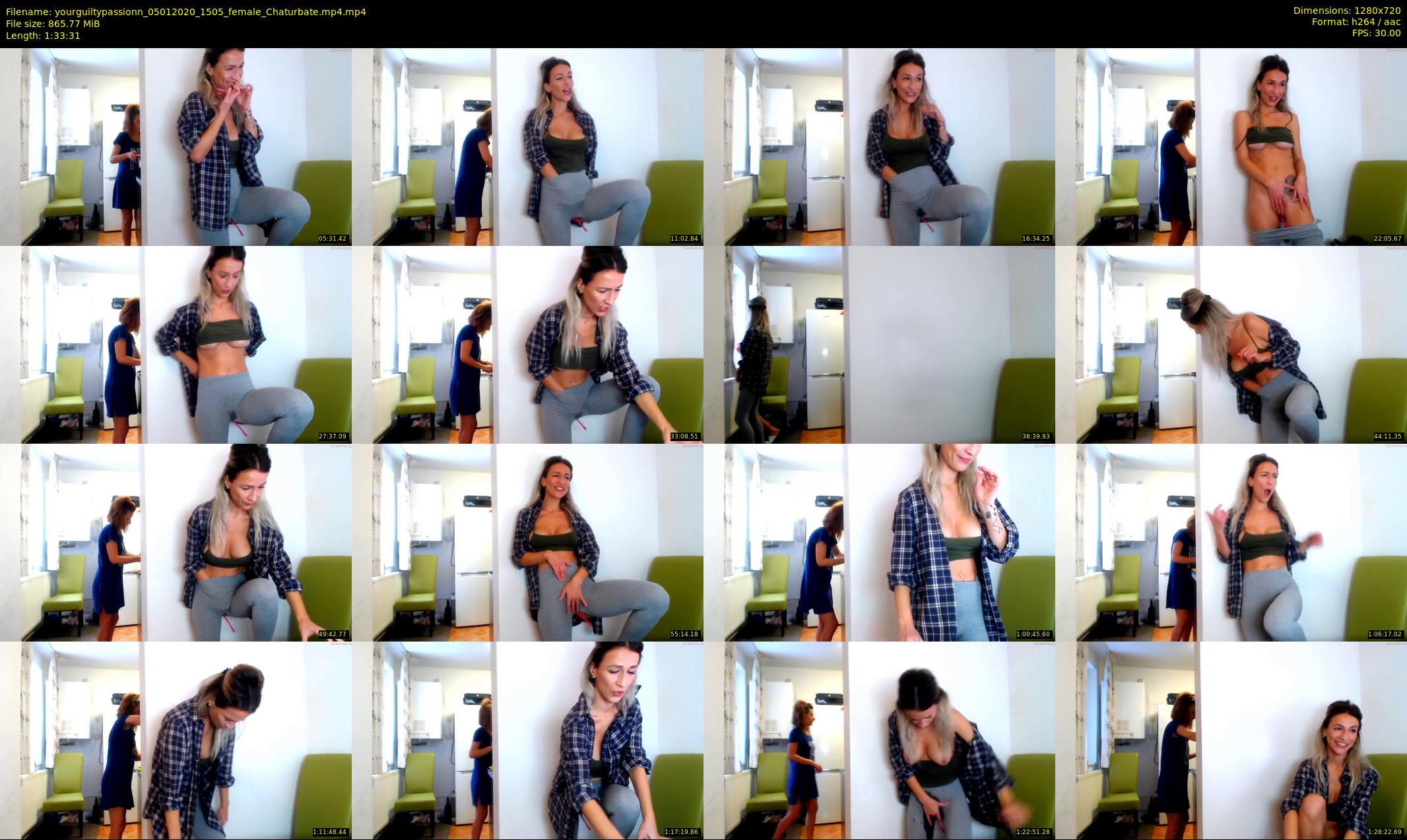 yourguiltypassionn — 94 minute Chaturbate female cam show recording, 720p, Jan 5, 2020
