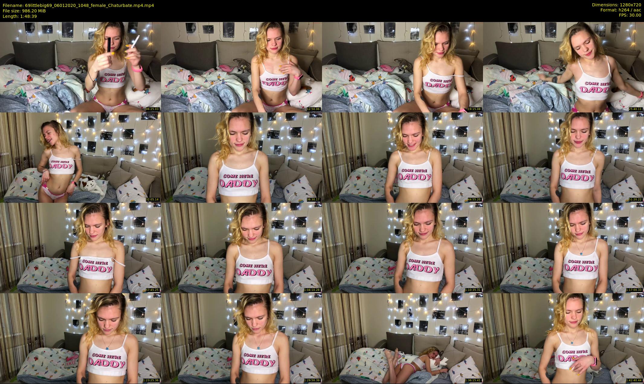 69littlebig69 — 109 minute Chaturbate couple cam show recording, 720p, Jan 6, 2020