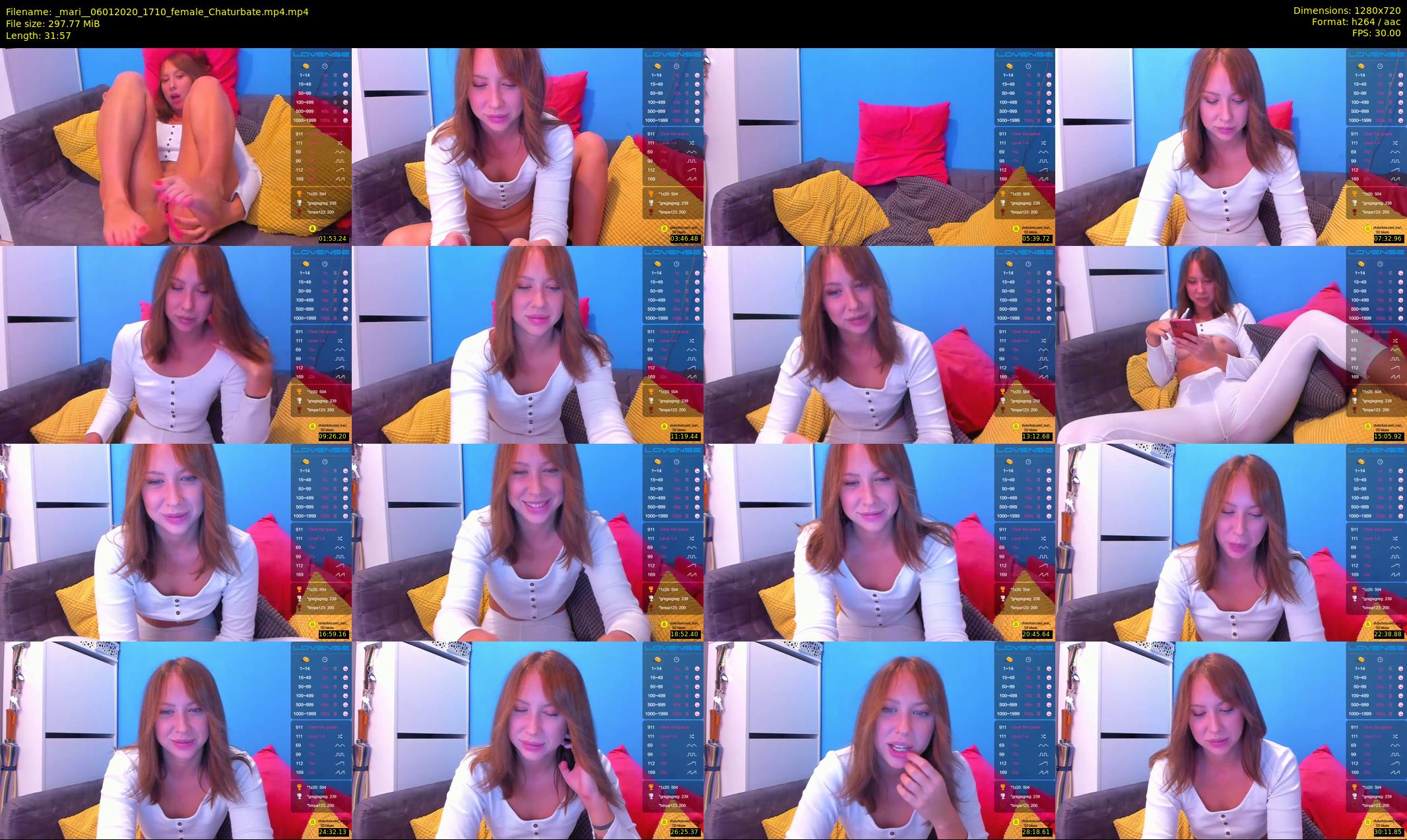 _mari_ — 32 minute Chaturbate female cam show recording, 720p, Jan 6, 2020