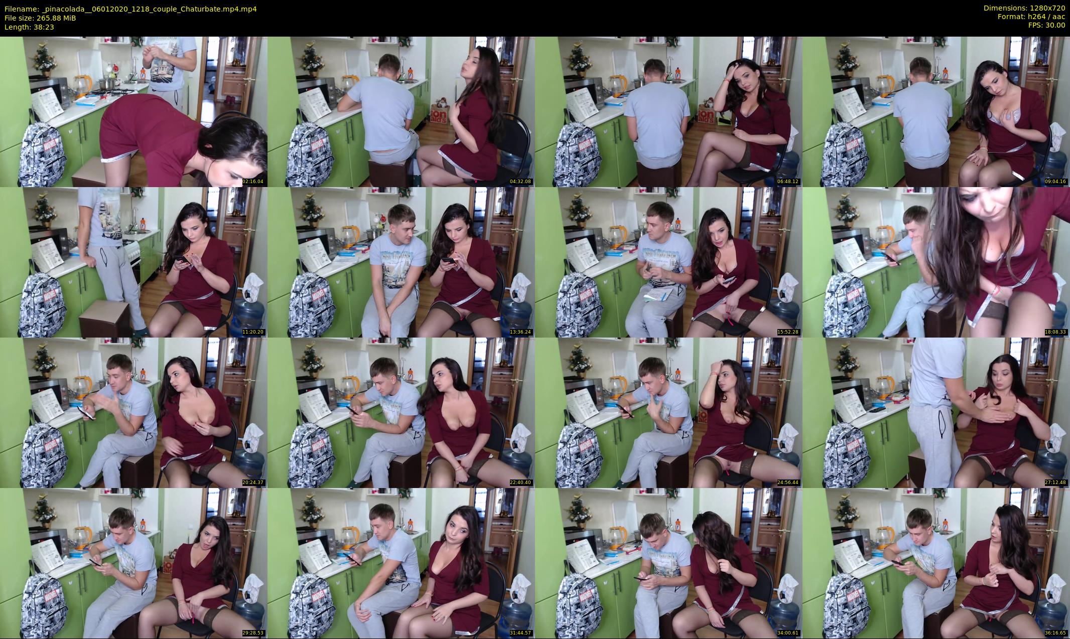 _pinacolada_ — 39 minute Chaturbate couple cam show recording, 720p, Jan 6, 2020