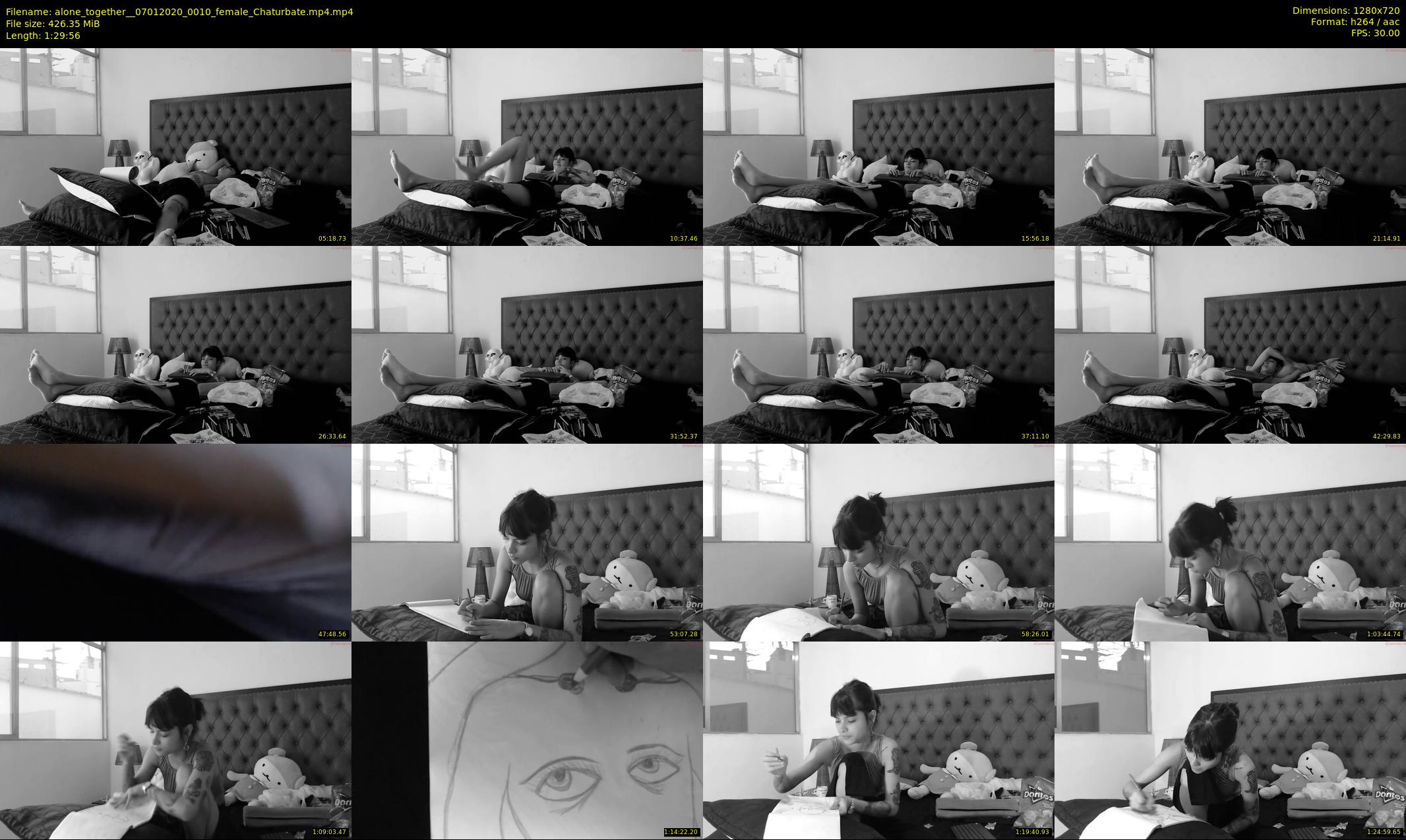 alone_together_ — 90 minute Chaturbate female cam show recording, 720p, Jan 7, 2020