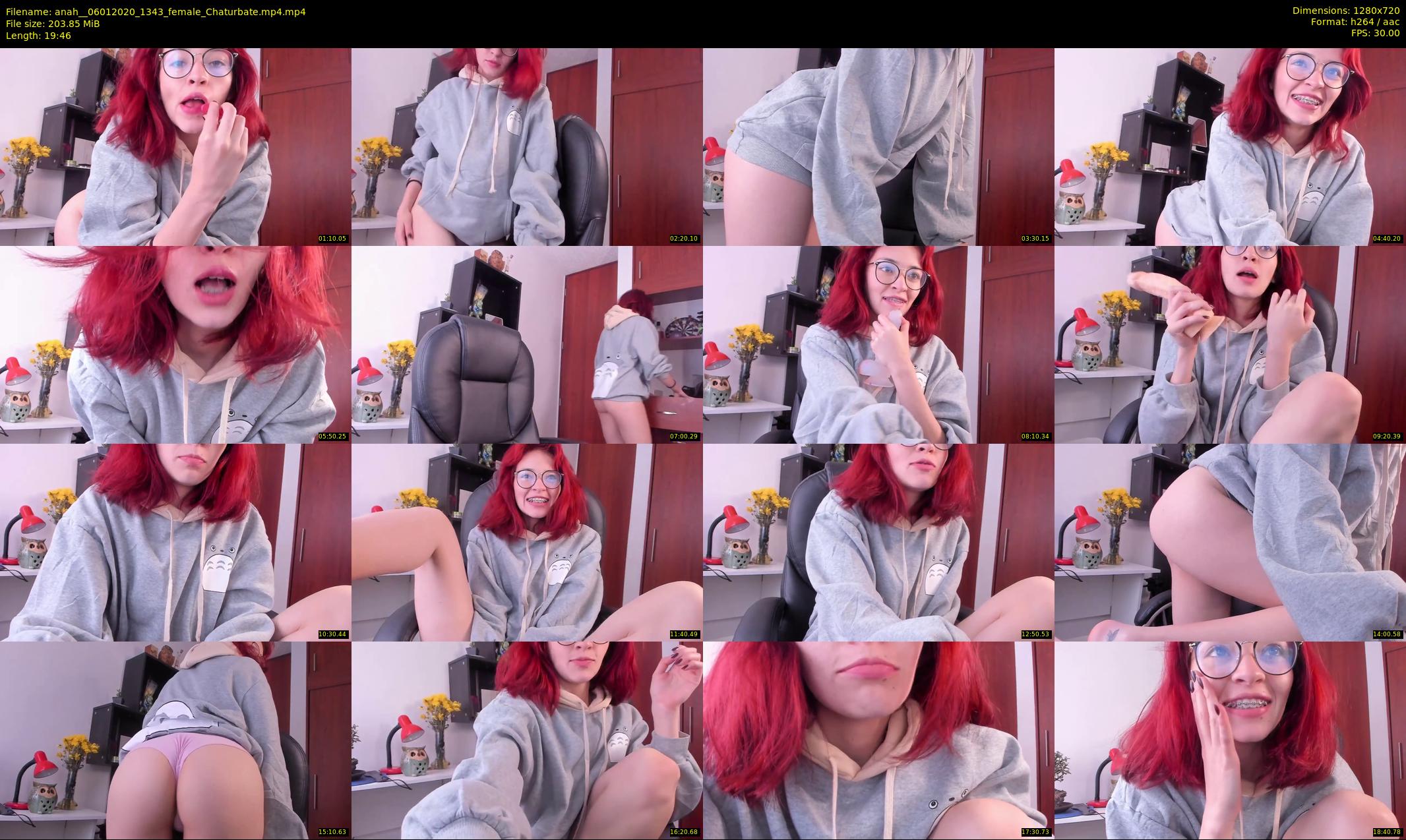 anah_ — 20 minute Chaturbate female cam show recording, 720p, Jan 6, 2020