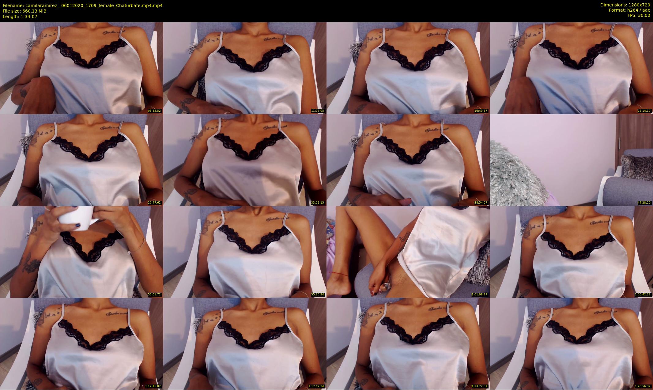 camilaramirez_ — 95 minute Chaturbate female cam show recording, 720p, Jan 6, 2020