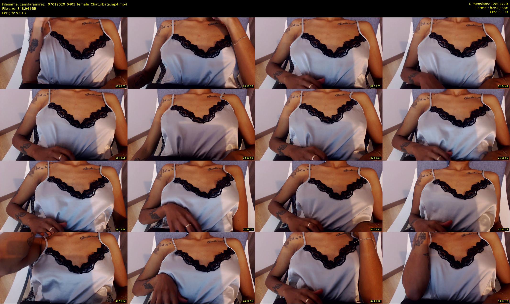 camilaramirez_ — 54 minute Chaturbate female cam show recording, 720p, Jan 7, 2020