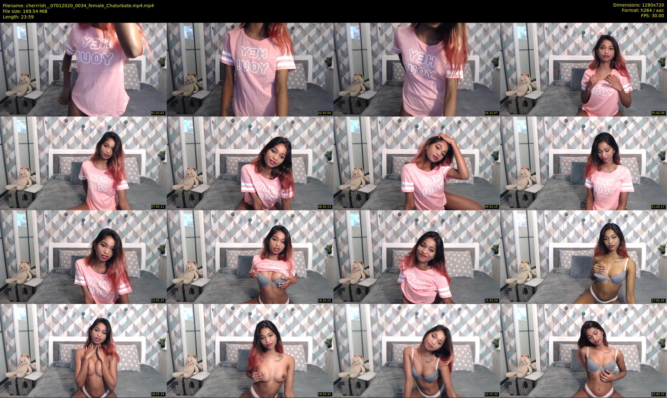 cherrrish_ — 24 minute Chaturbate female cam show recording, 720p, Jan 7, 2020