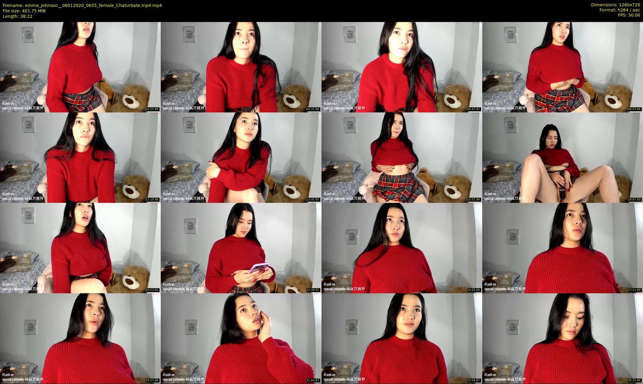 emma_johnson_ — 39 minute Chaturbate female cam show recording, 720p, Jan 6, 2020