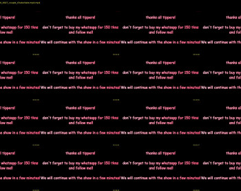 genesissweet69 — 4 minute Chaturbate couple cam show recording, 720p, Jan 7, 2020