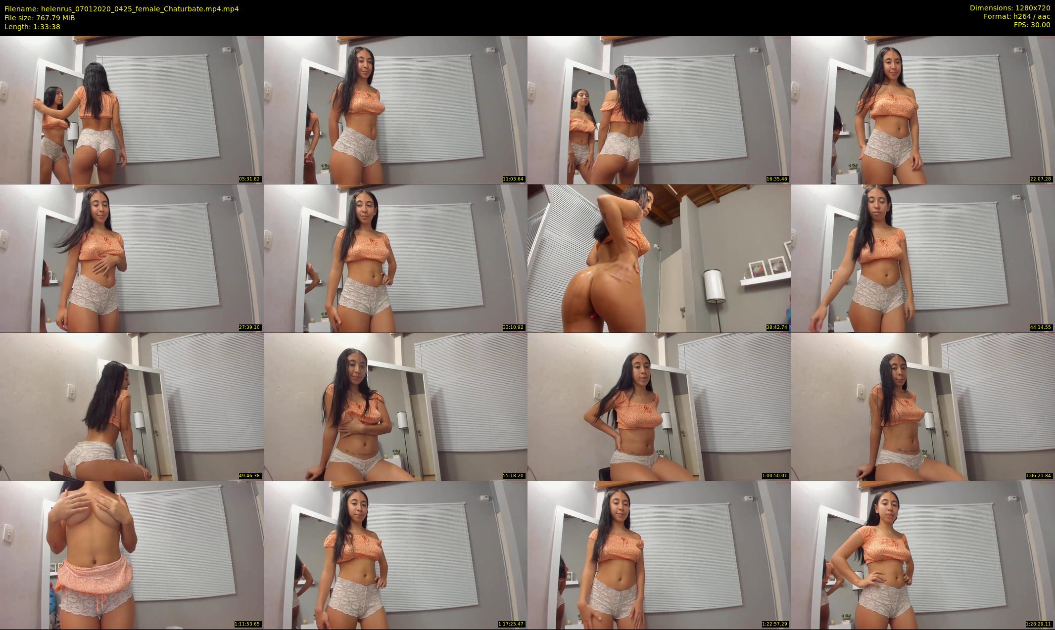 helenrus — 94 minute Chaturbate female cam show recording, 720p, Jan 7, 2020