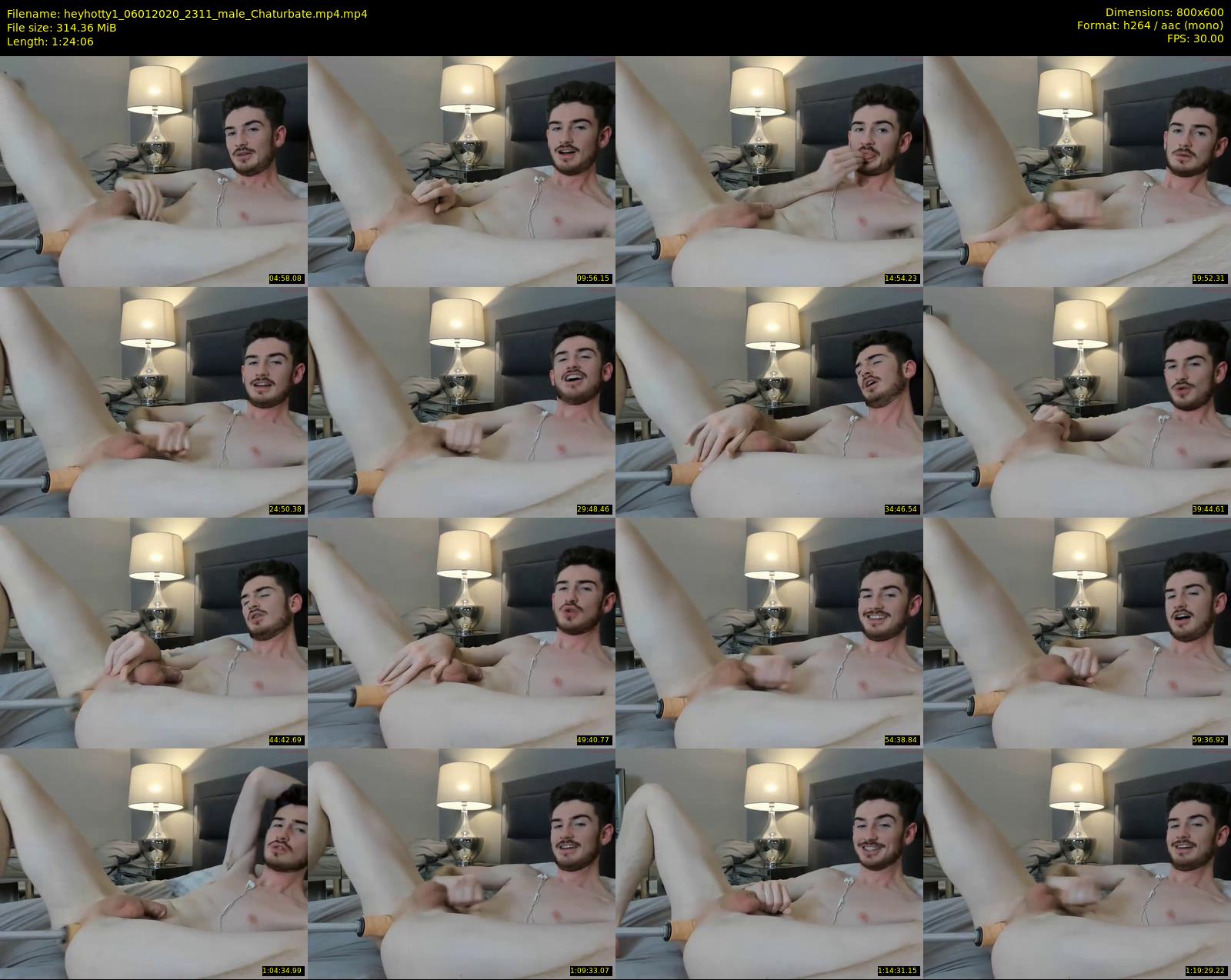 heyhotty1 — 85 minute Chaturbate male cam show recording, 480p, Jan 6, 2020