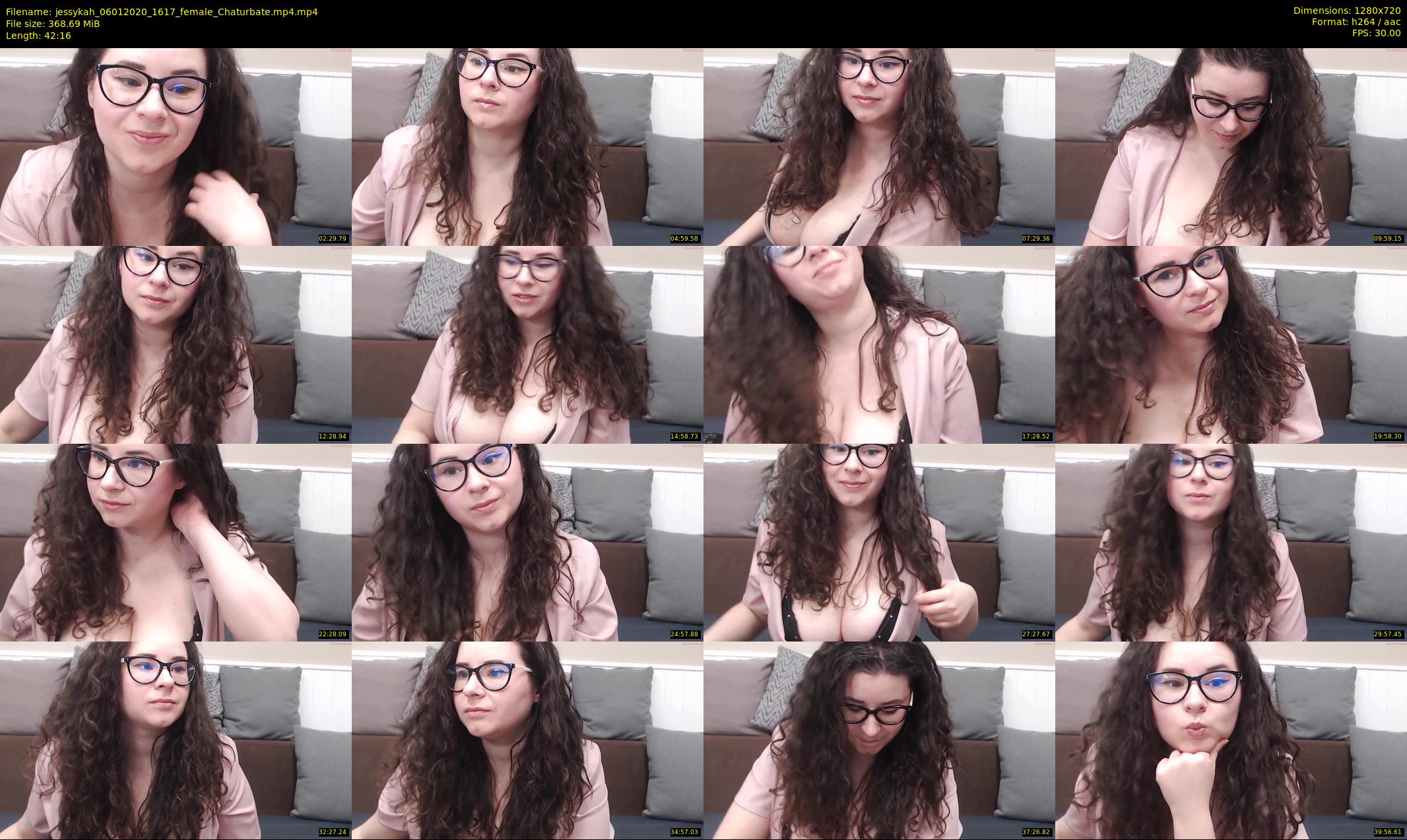 jessykah — 43 minute Chaturbate female cam show recording, 720p, Jan 6, 2020