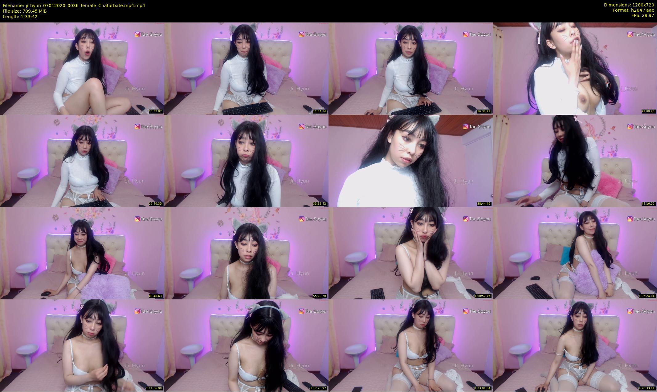 ji_hyun — 94 minute Chaturbate female cam show recording, 720p, Jan 7, 2020