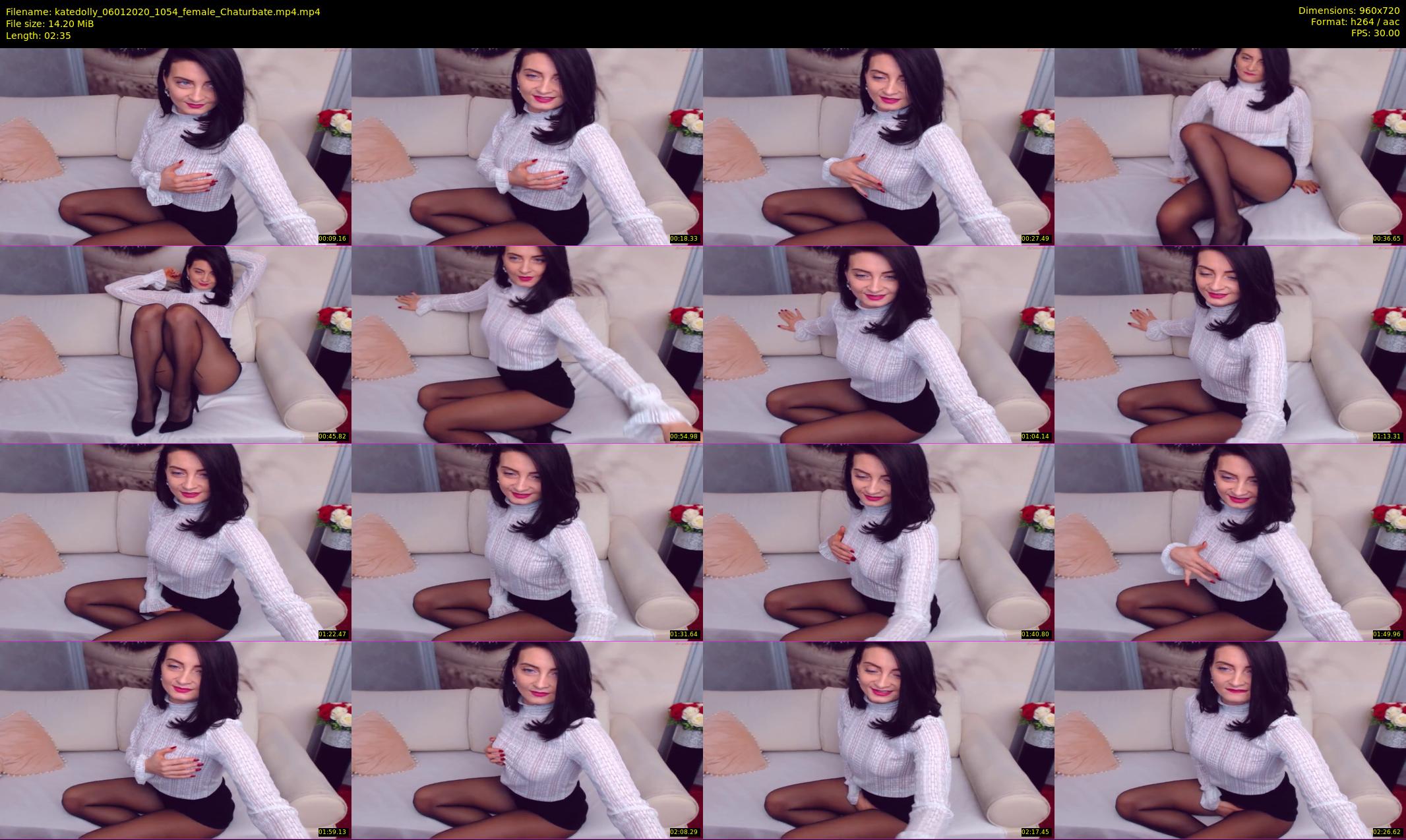 katedolly — 3 minute Chaturbate female cam show recording, 720p, Jan 6, 2020