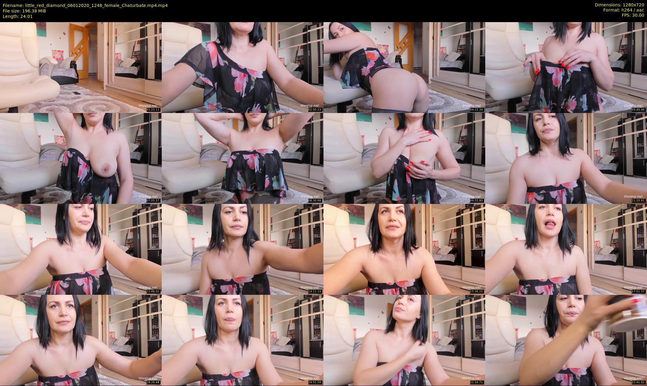 little_red_diamond — 25 minute Chaturbate female cam show recording, 720p, Jan 6, 2020