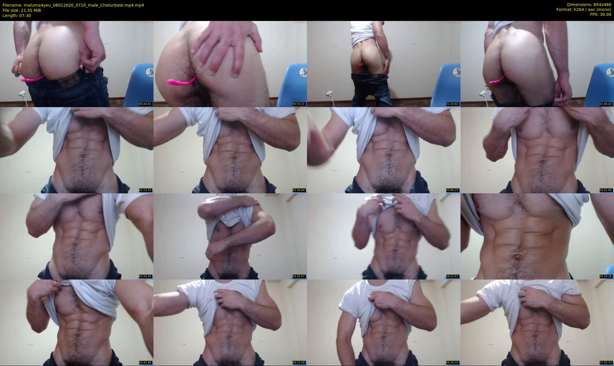 maluma4you — 8 minute Chaturbate male cam show recording, 480p, Jan 6, 2020