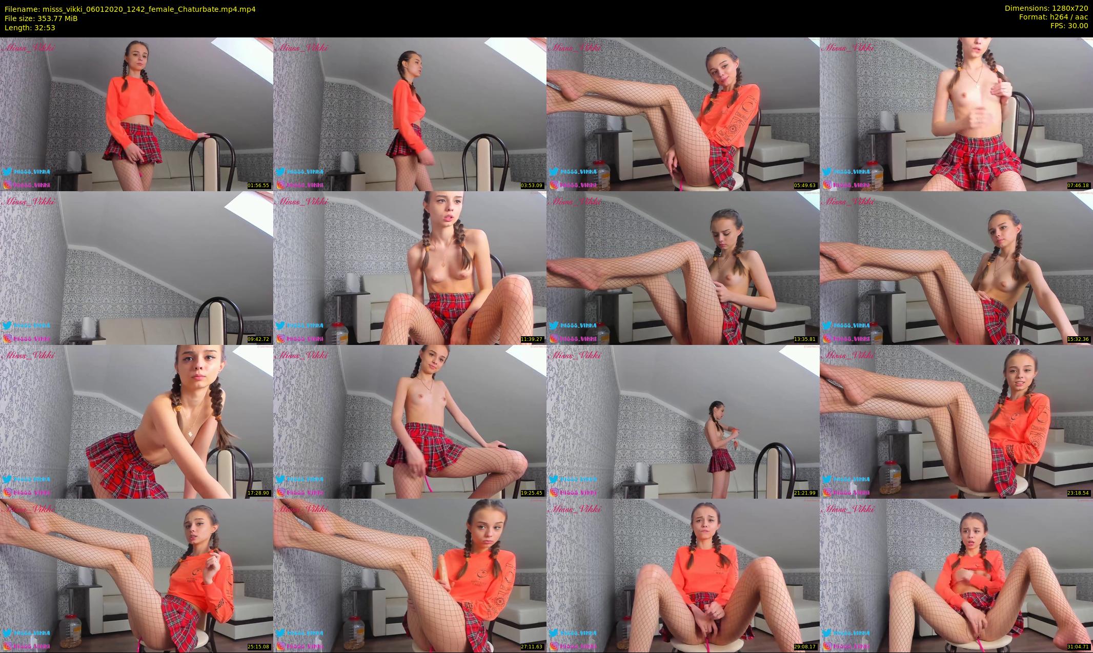 misss_vikki — 33 minute Chaturbate female cam show recording, 720p, Jan 6, 2020
