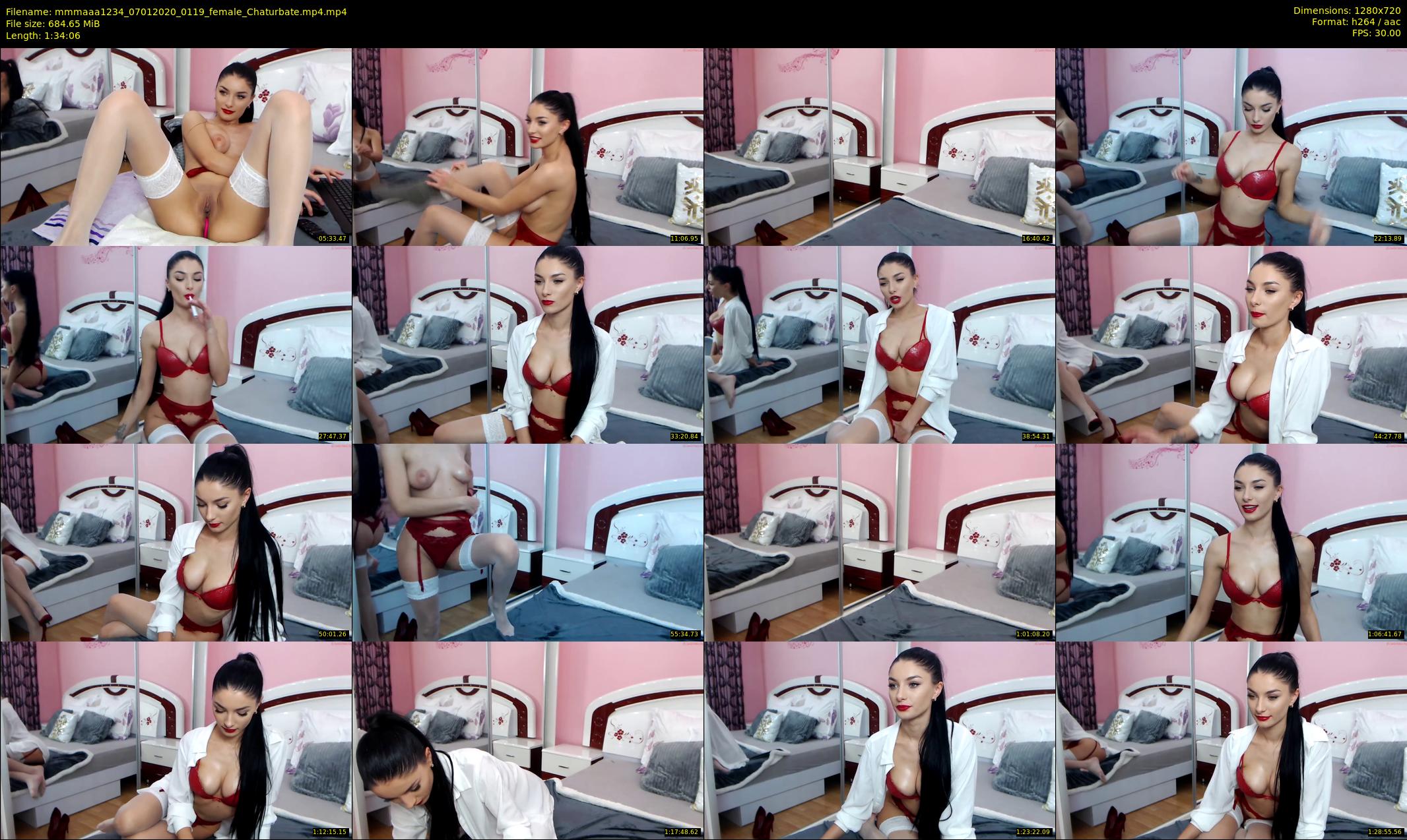 mmmaaa1234 — 95 minute Chaturbate female cam show recording, 720p, Jan 7, 2020