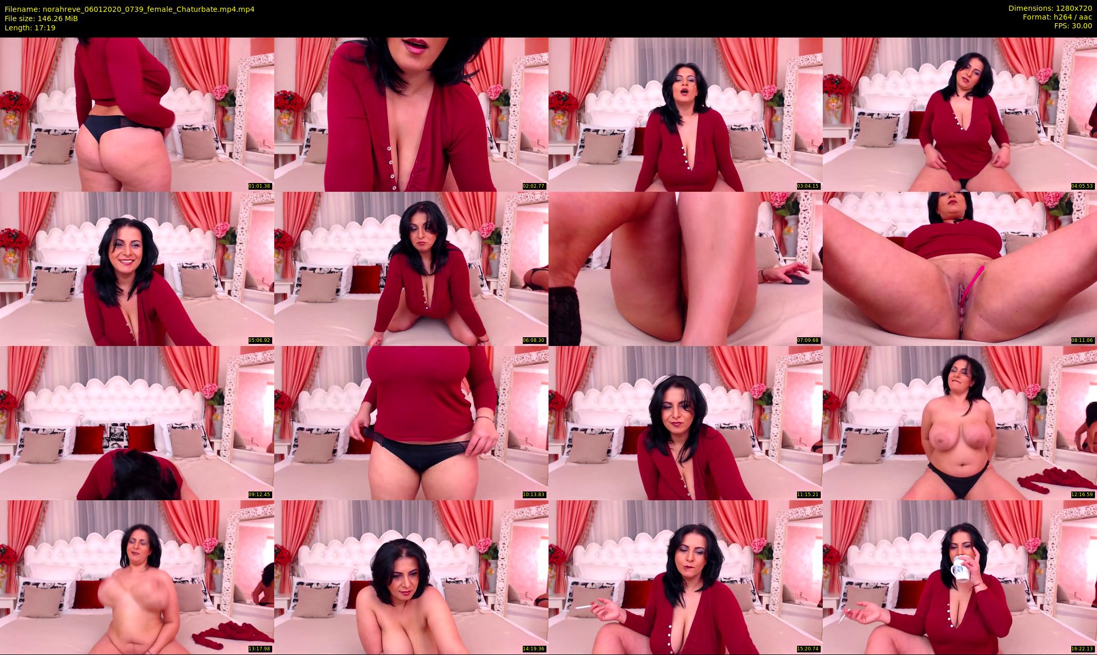 norahreve — 18 minute Chaturbate female cam show recording, 720p, Jan 6, 2020