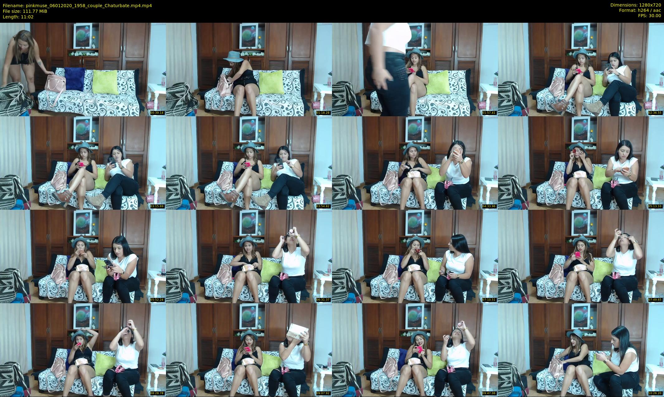 pinkmuse — 12 minute Chaturbate couple cam show recording, 720p, Jan 6, 2020