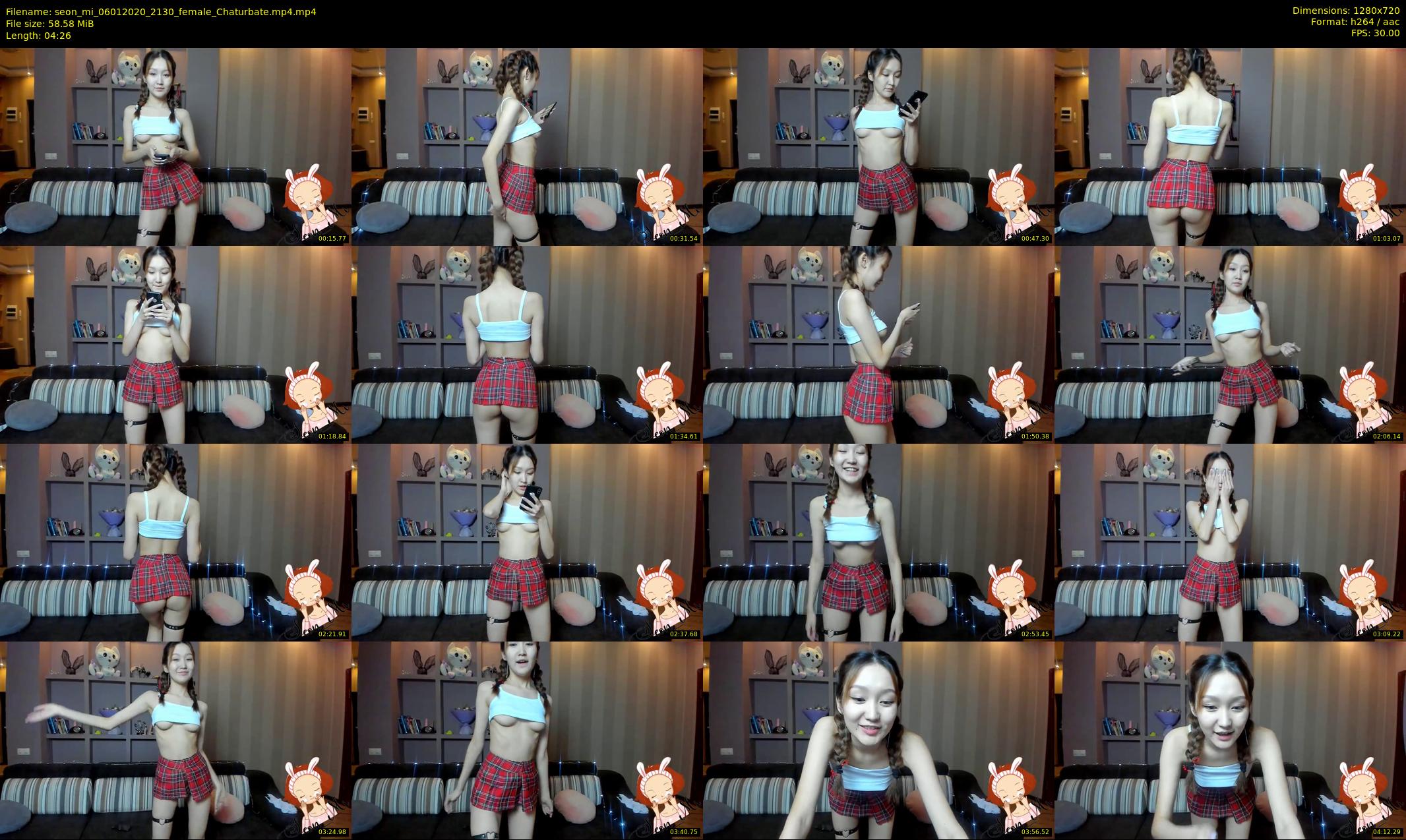 seon_mi — 5 minute Chaturbate female cam show recording, 720p, Jan 6, 2020