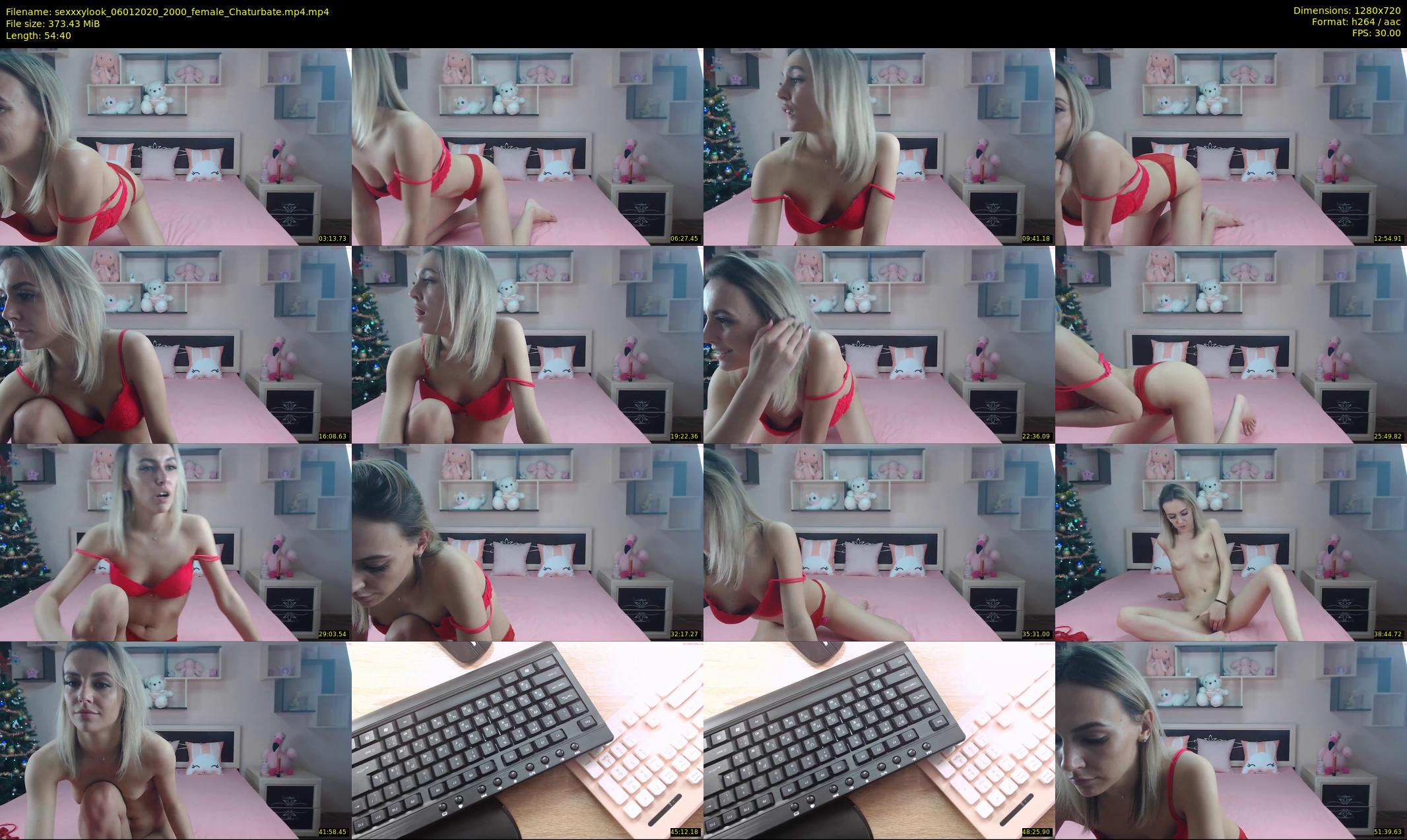 sexxxylook — 55 minute Chaturbate female cam show recording, 720p, Jan 6, 2020