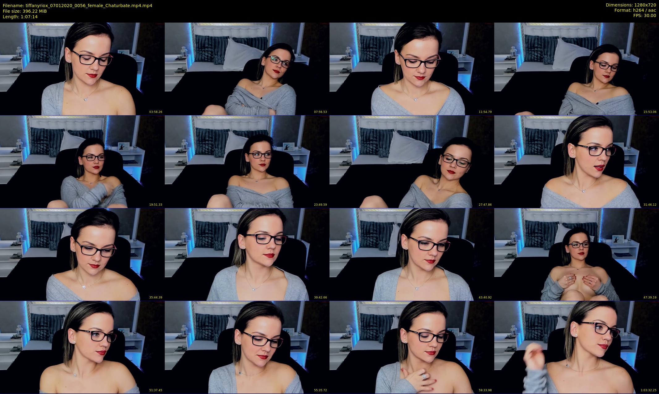 tiffanyriox — 68 minute Chaturbate female cam show recording, 720p, Jan 7, 2020