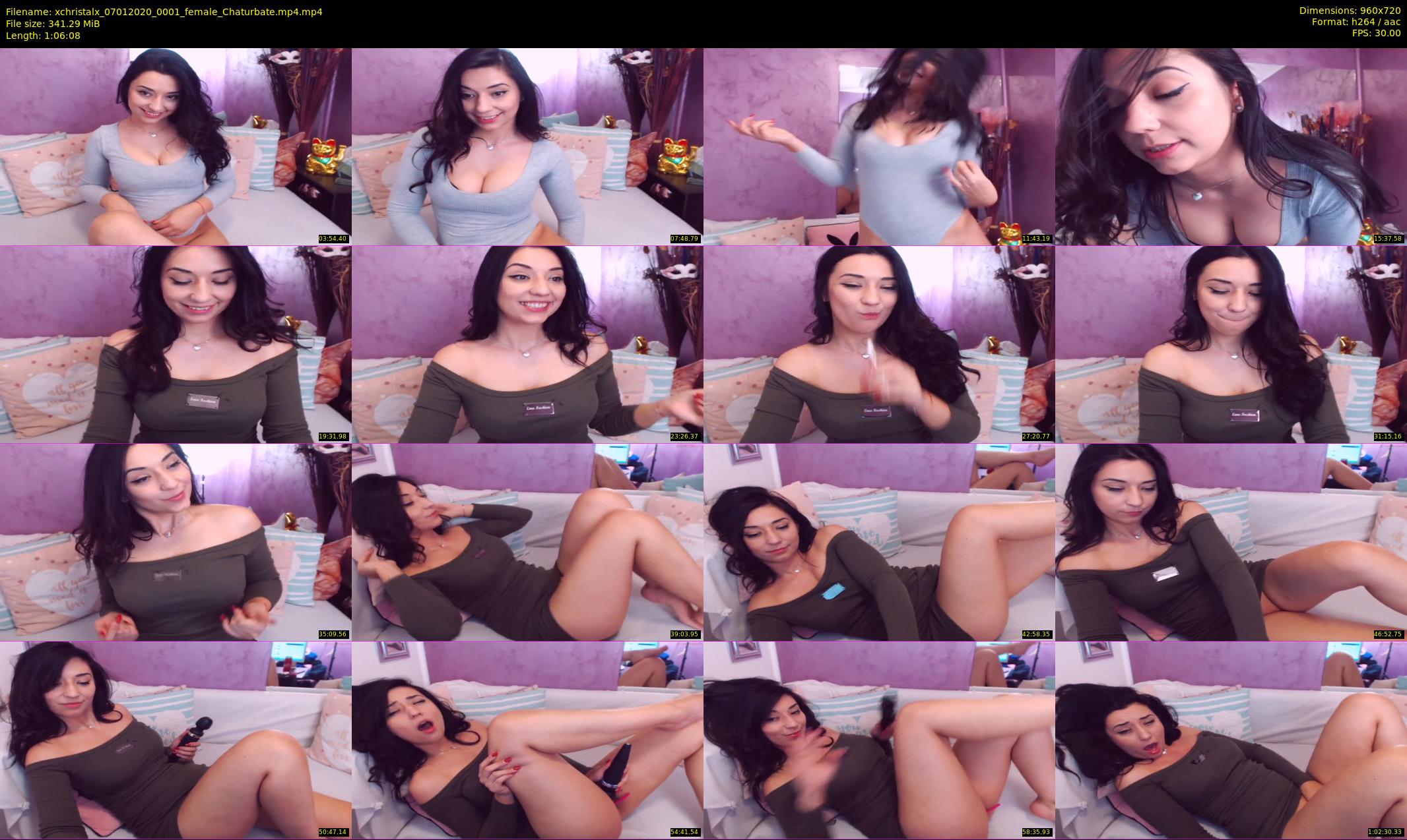 xchristalx — 67 minute Chaturbate female cam show recording, 720p, Jan 7, 2020
