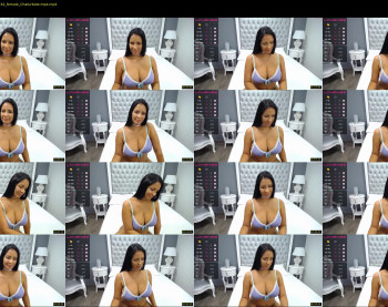 zamarahot — 8 minute Chaturbate female cam show recording, 720p, Jan 6, 2020