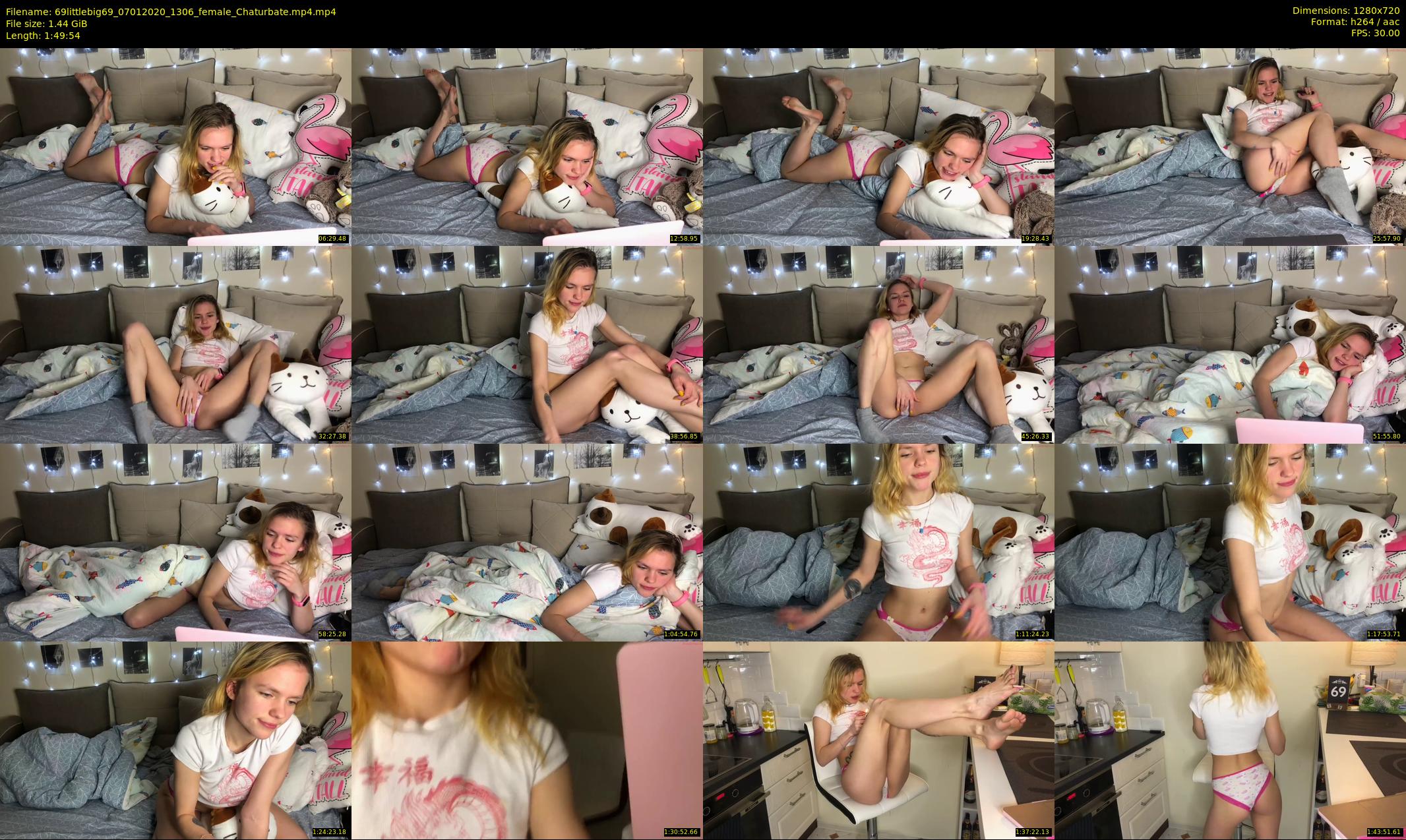 69littlebig69 — 110 minute Chaturbate couple cam show recording, 720p, Jan 7, 2020