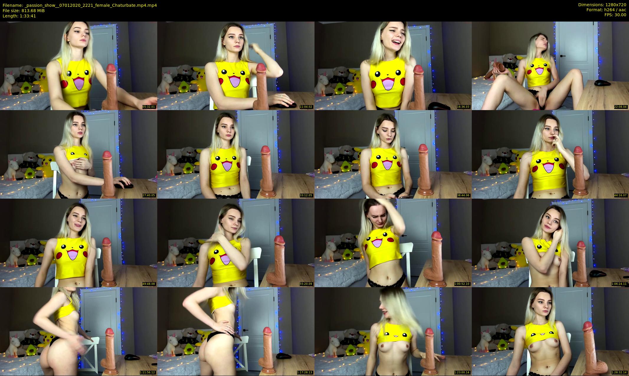_passion_show_ — 94 minute Chaturbate couple cam show recording, 720p, Jan 7, 2020