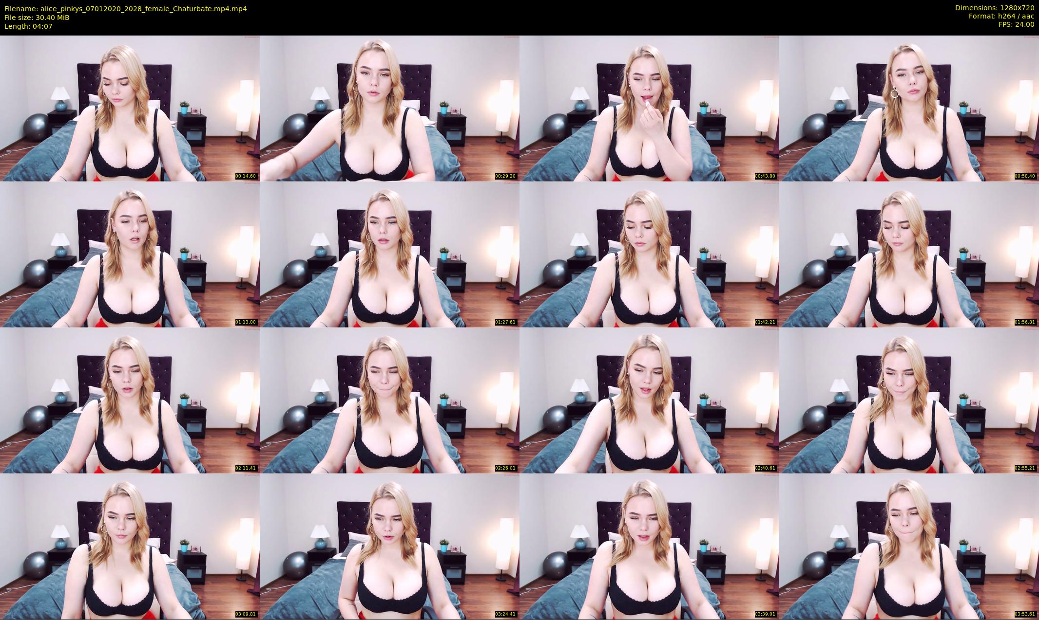 alice_pinkys — 5 minute Chaturbate female cam show recording, 720p, Jan 7, 2020