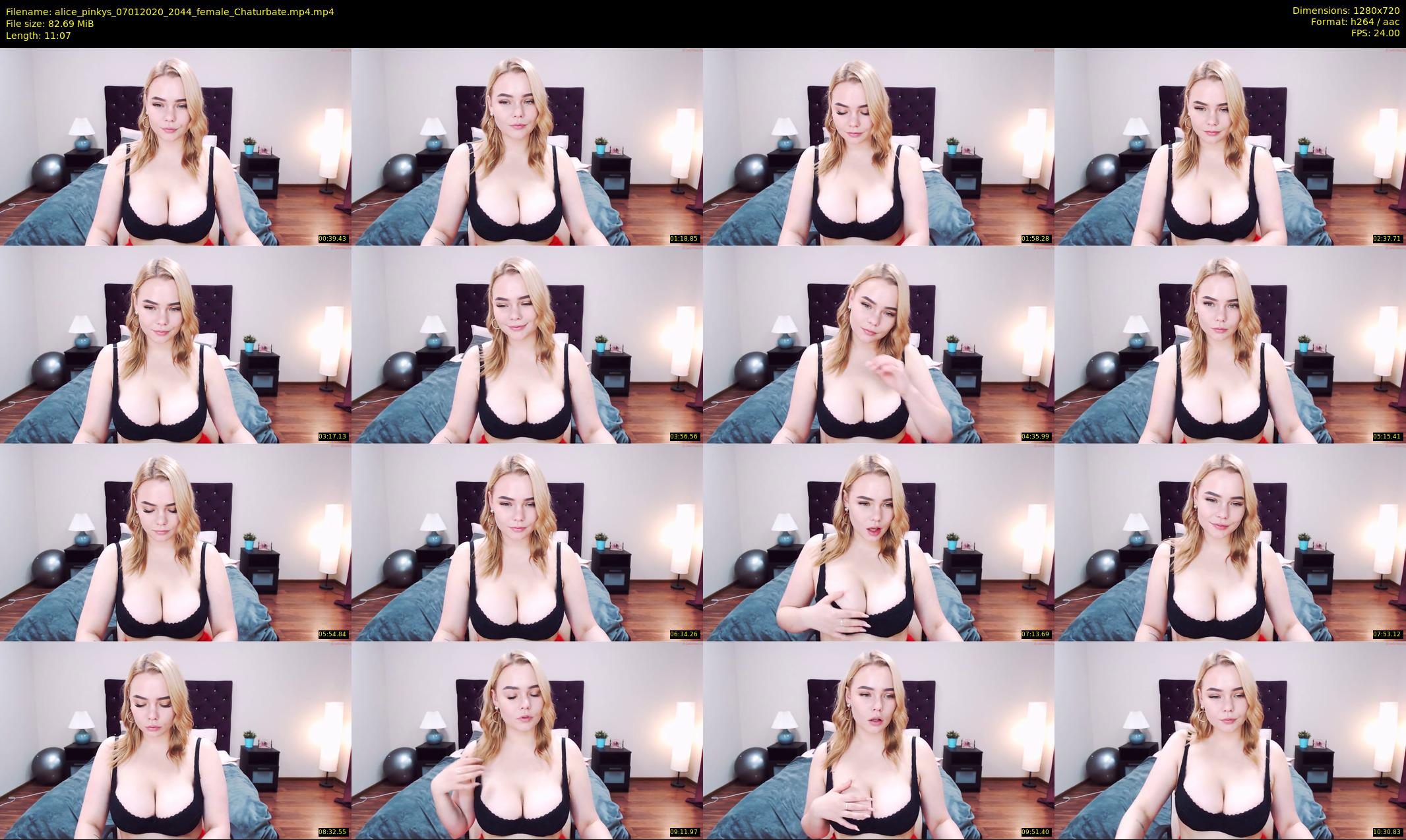 alice_pinkys — 12 minute Chaturbate female cam show recording, 720p, Jan 7, 2020