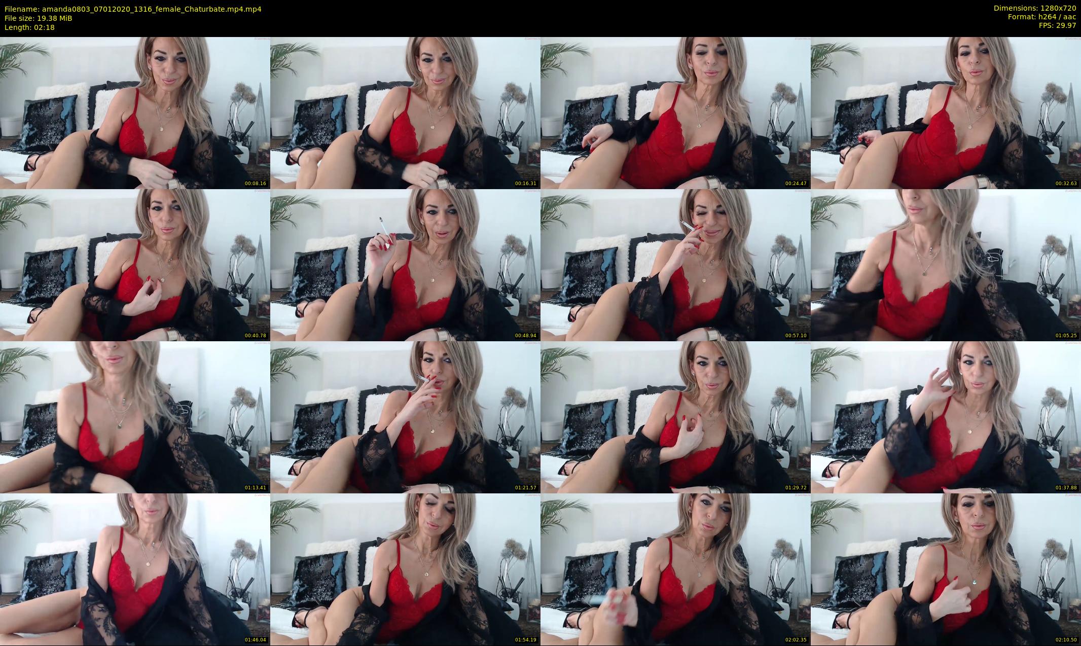 amanda0803 — 3 minute Chaturbate female cam show recording, 720p, Jan 7, 2020