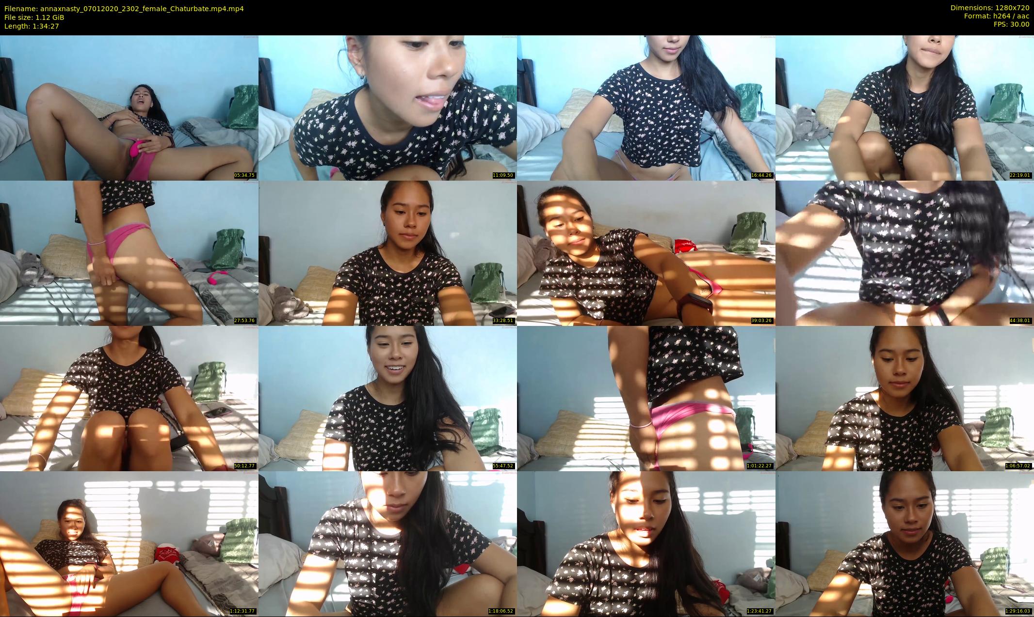 annaxnasty — 95 minute Chaturbate female cam show recording, 720p, Jan 7, 2020