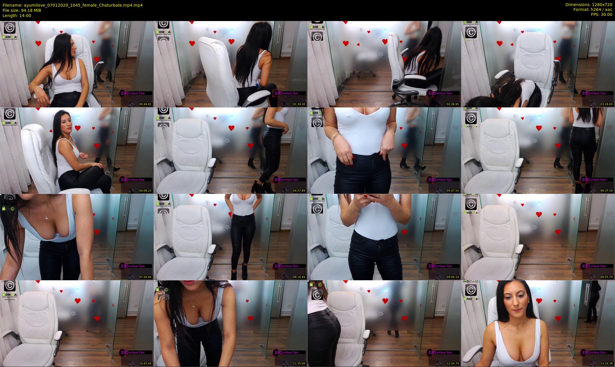 ayumilove — 14 minute Chaturbate female cam show recording, 720p, Jan 7, 2020