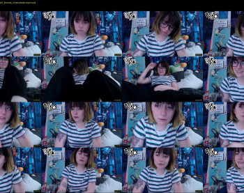 blueasfuck — 47 minute Chaturbate female cam show recording, 720p, Jan 7, 2020