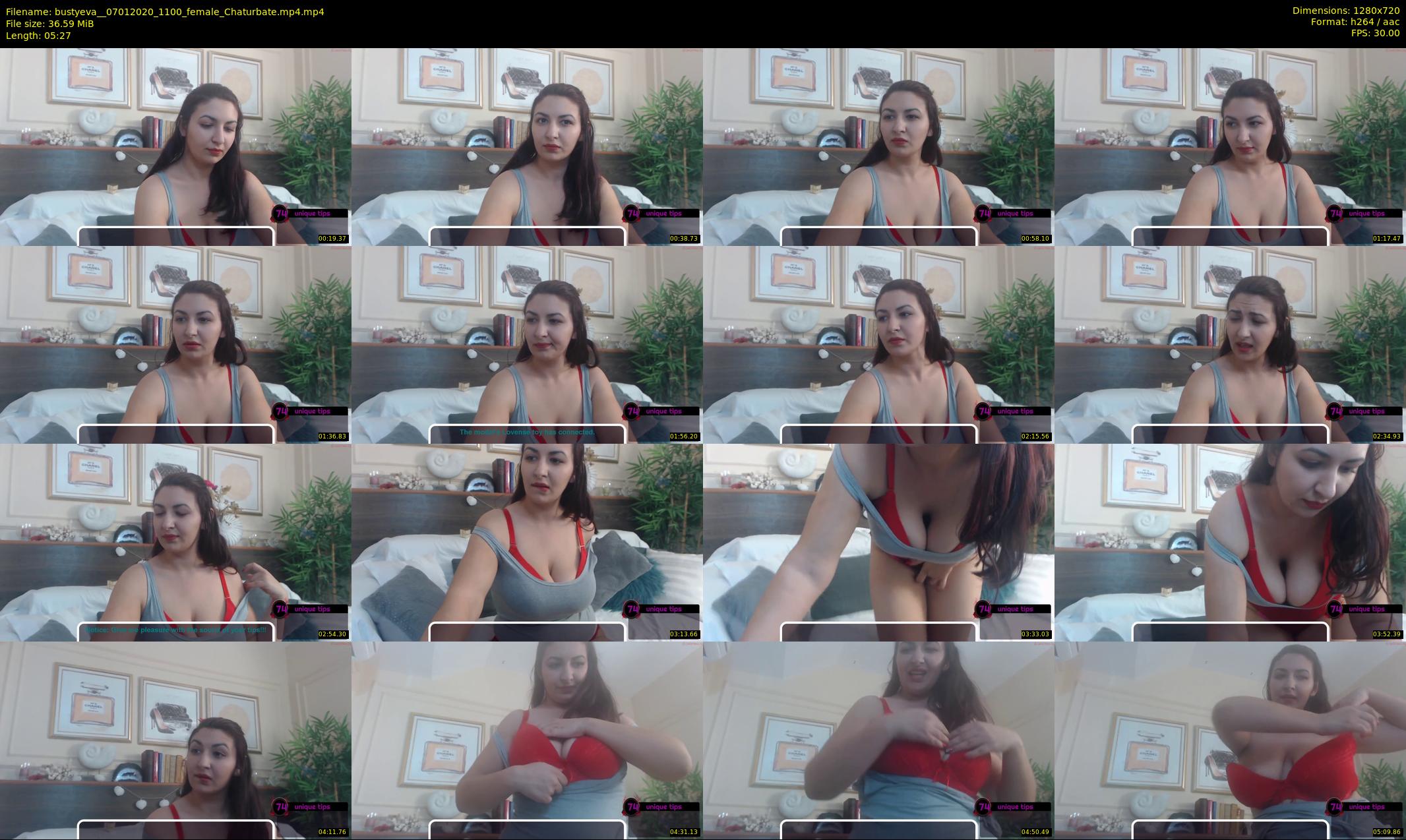 bustyeva_ — 6 minute Chaturbate female cam show recording, 720p, Jan 7, 2020