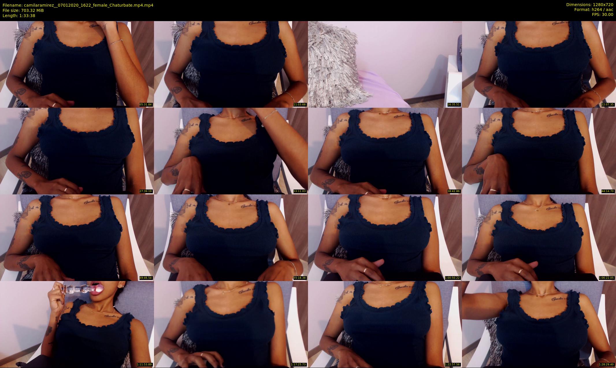 camilaramirez_ — 94 minute Chaturbate female cam show recording, 720p, Jan 7, 2020