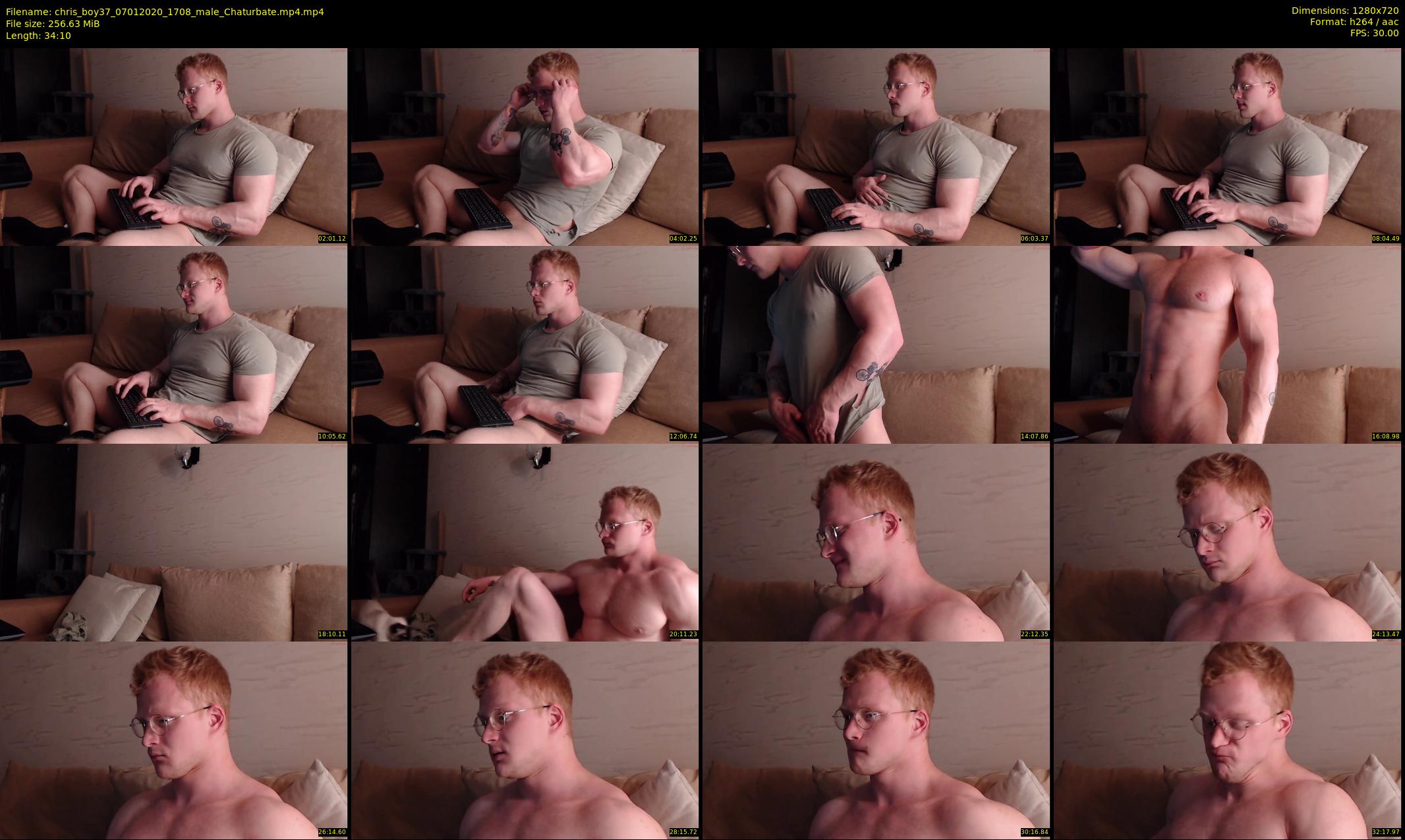 chris_boy37 — 35 minute Chaturbate male cam show recording, 720p, Jan 7, 2020