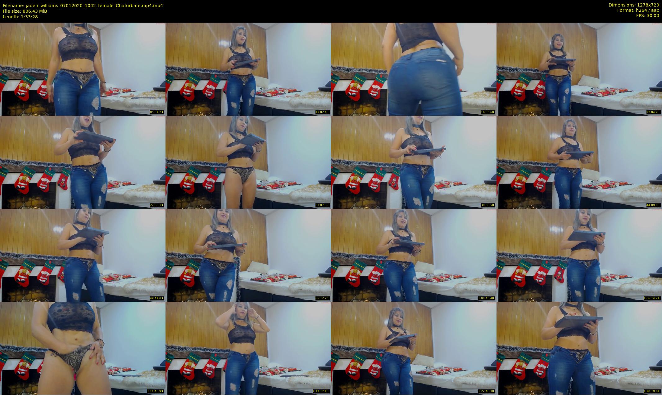 jadeh_williams — 94 minute Chaturbate female cam show recording, 720p, Jan 7, 2020