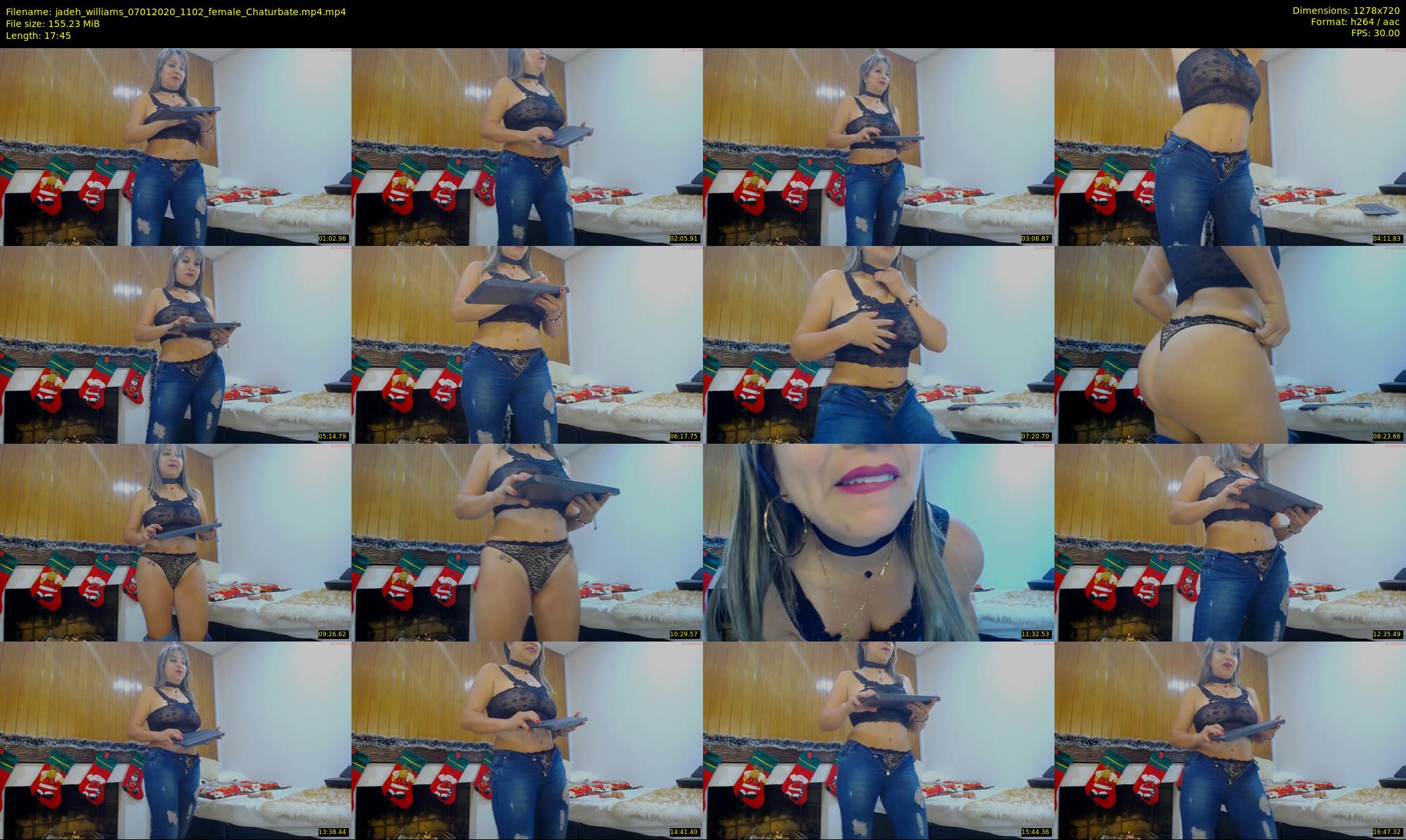 jadeh_williams — 18 minute Chaturbate female cam show recording, 720p, Jan 7, 2020