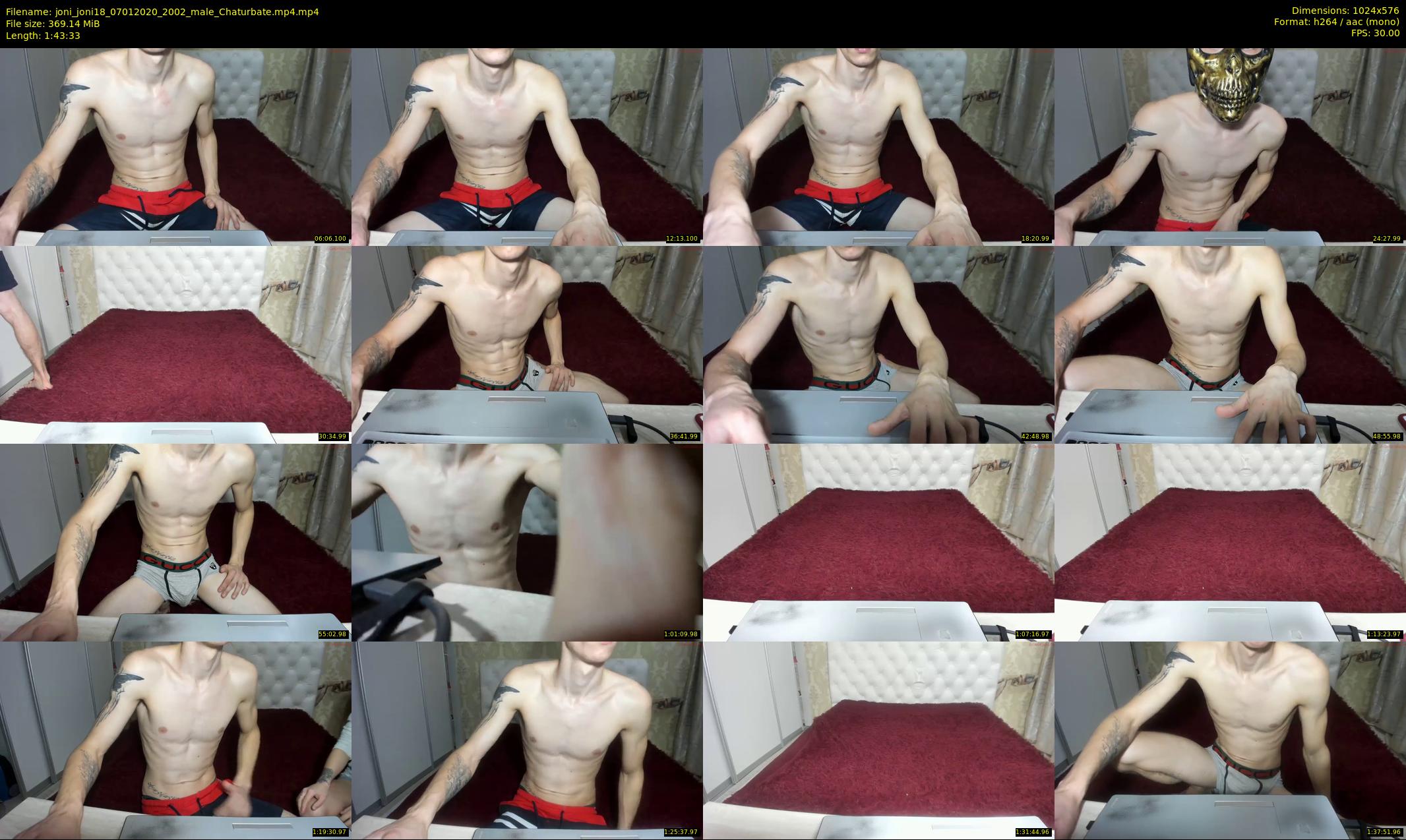 joni_joni18 — 104 minute Chaturbate male cam show recording, 480p, Jan 7, 2020