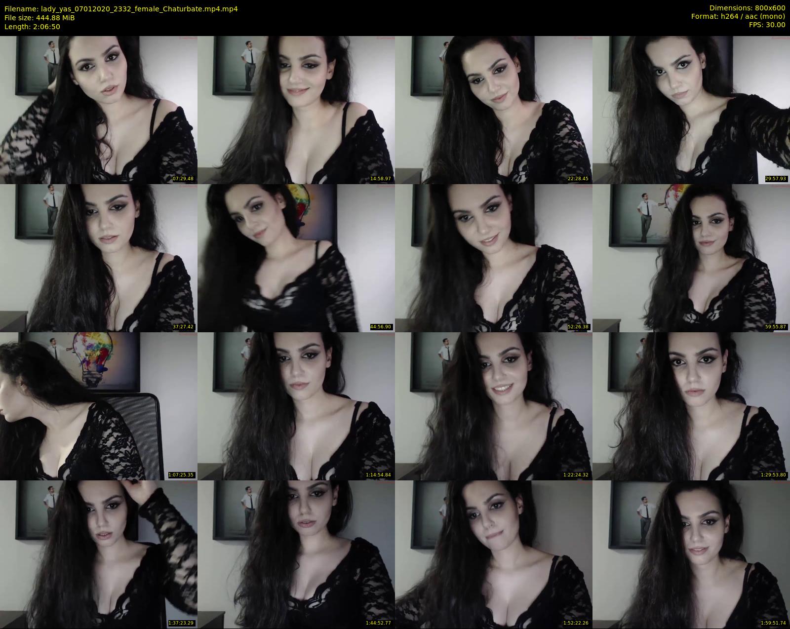 lady_yas — 127 minute Chaturbate female cam show recording, 480p, Jan 7, 2020