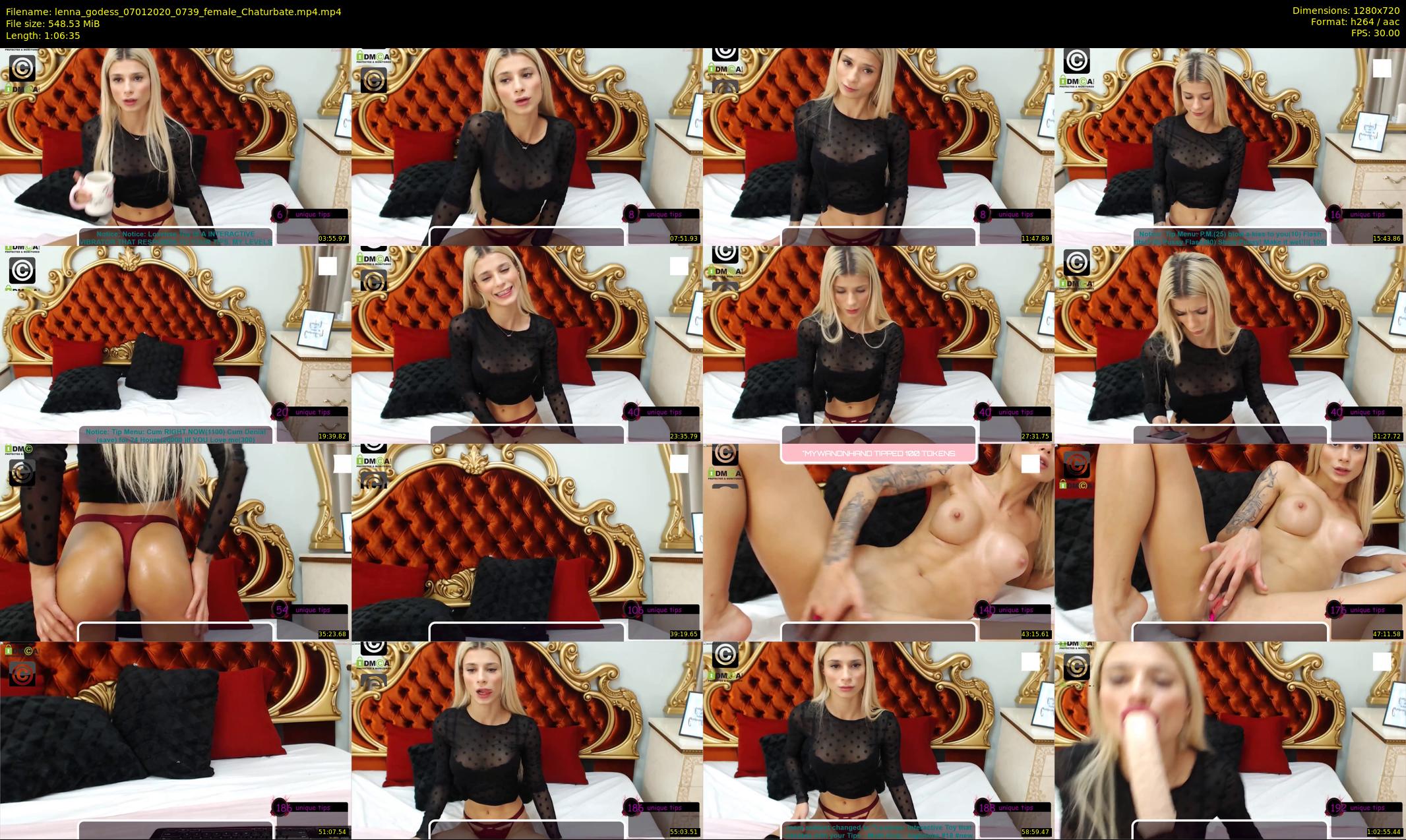 lenna_godess — 67 minute Chaturbate female cam show recording, 720p, Jan 7, 2020
