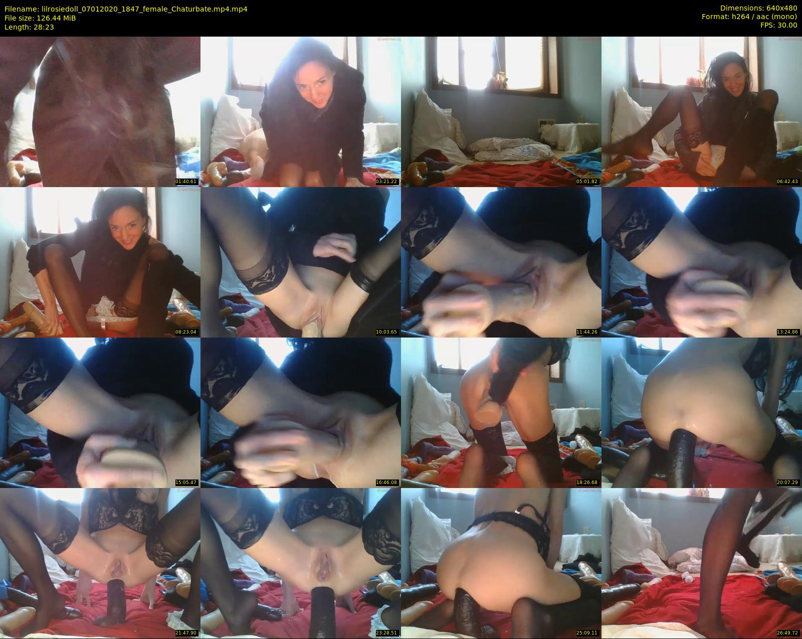 lilrosiedoll — 29 minute Chaturbate female cam show recording, 480p, Jan 7, 2020