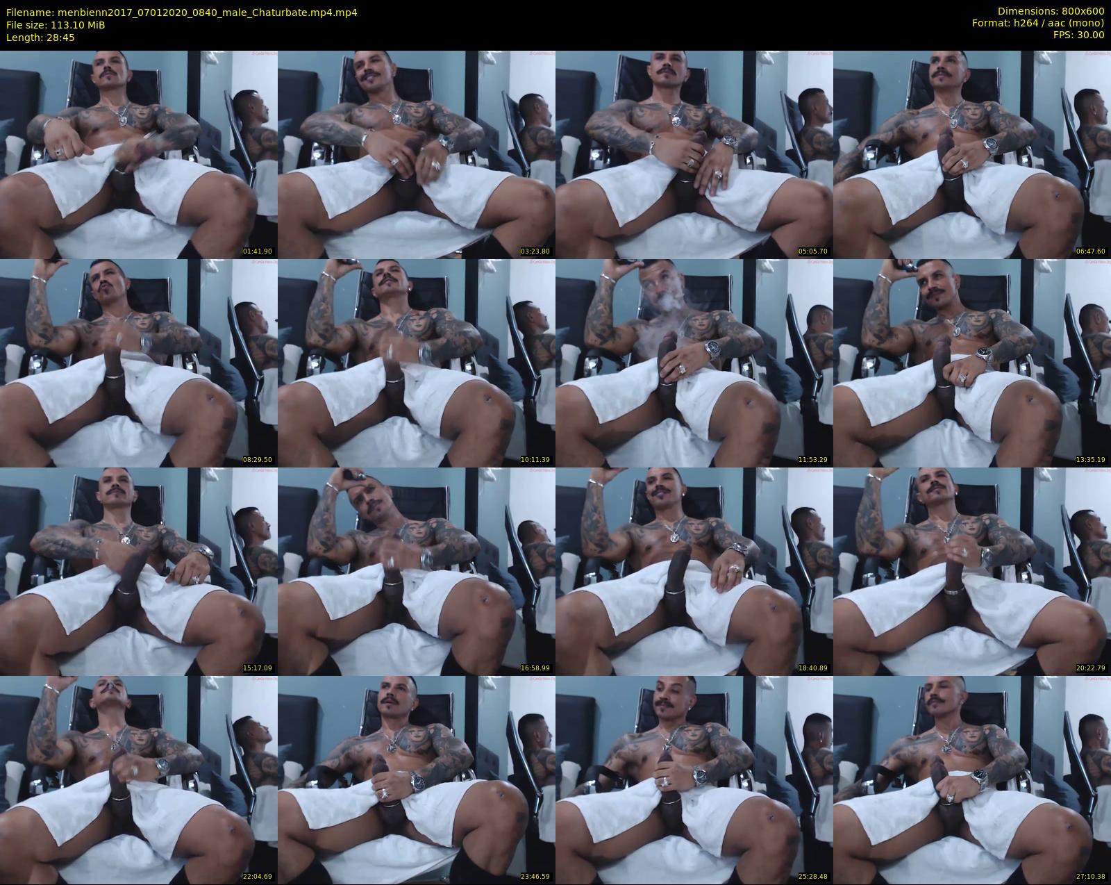 menbienn2017 — 29 minute Chaturbate male cam show recording, 480p, Jan 7, 2020