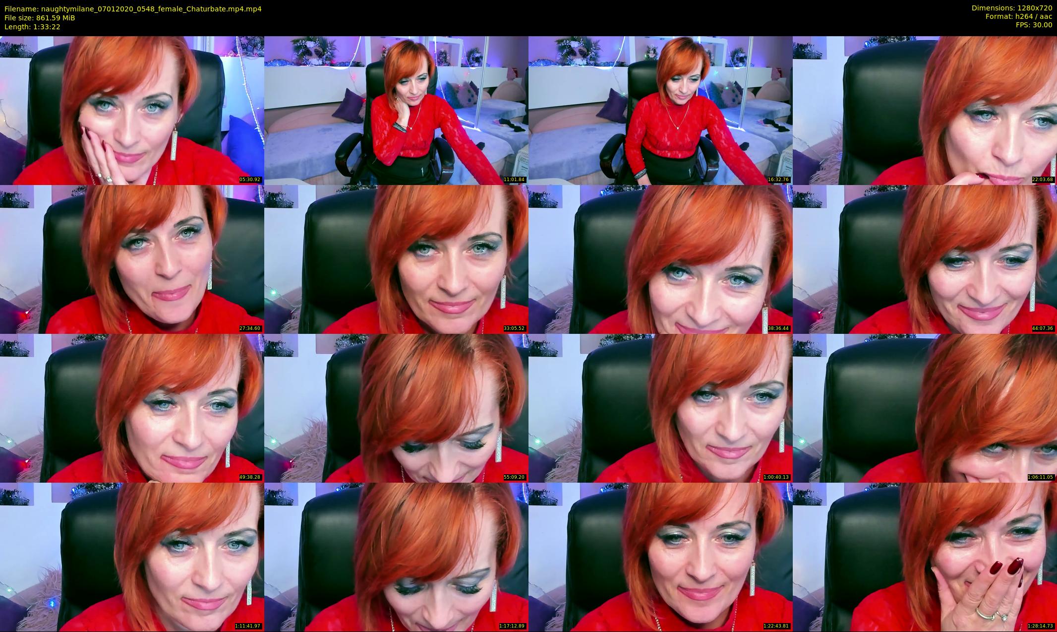 naughtymilane — 94 minute Chaturbate female cam show recording, 720p, Jan 7, 2020