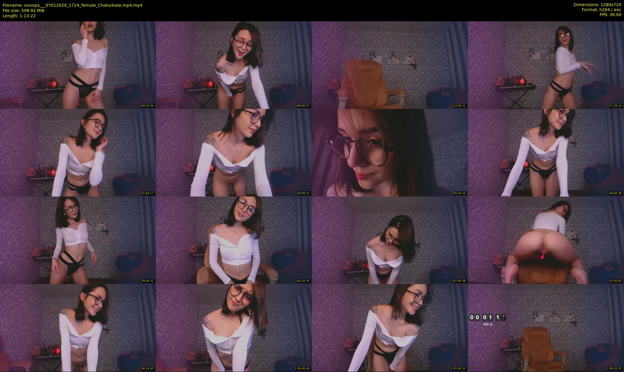 oooops__ — 74 minute Chaturbate female cam show recording, 720p, Jan 7, 2020