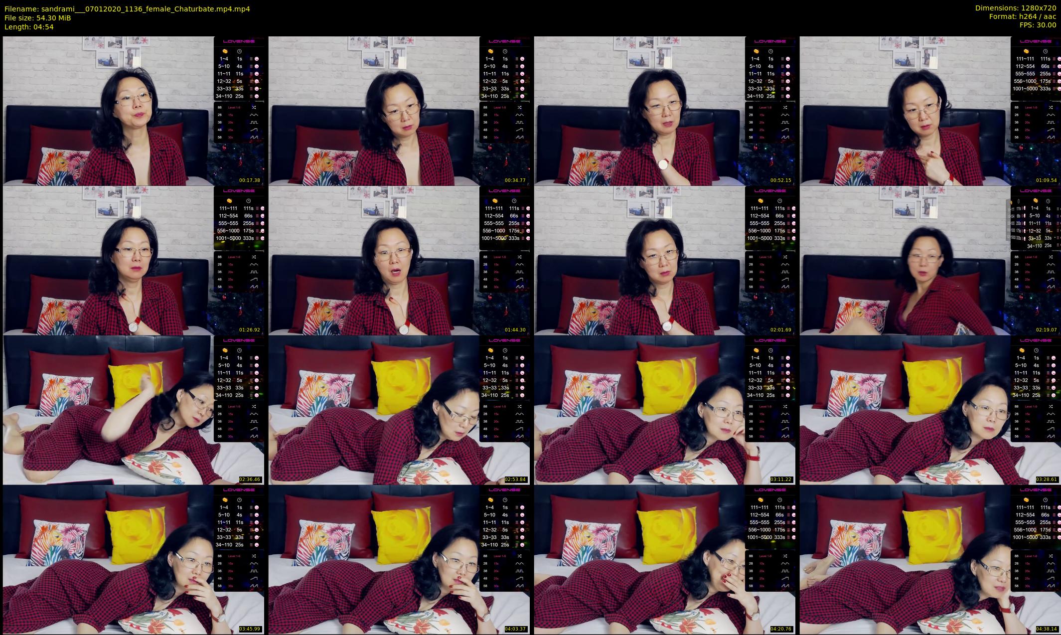 sandrami__ — 5 minute Chaturbate female cam show recording, 720p, Jan 7, 2020